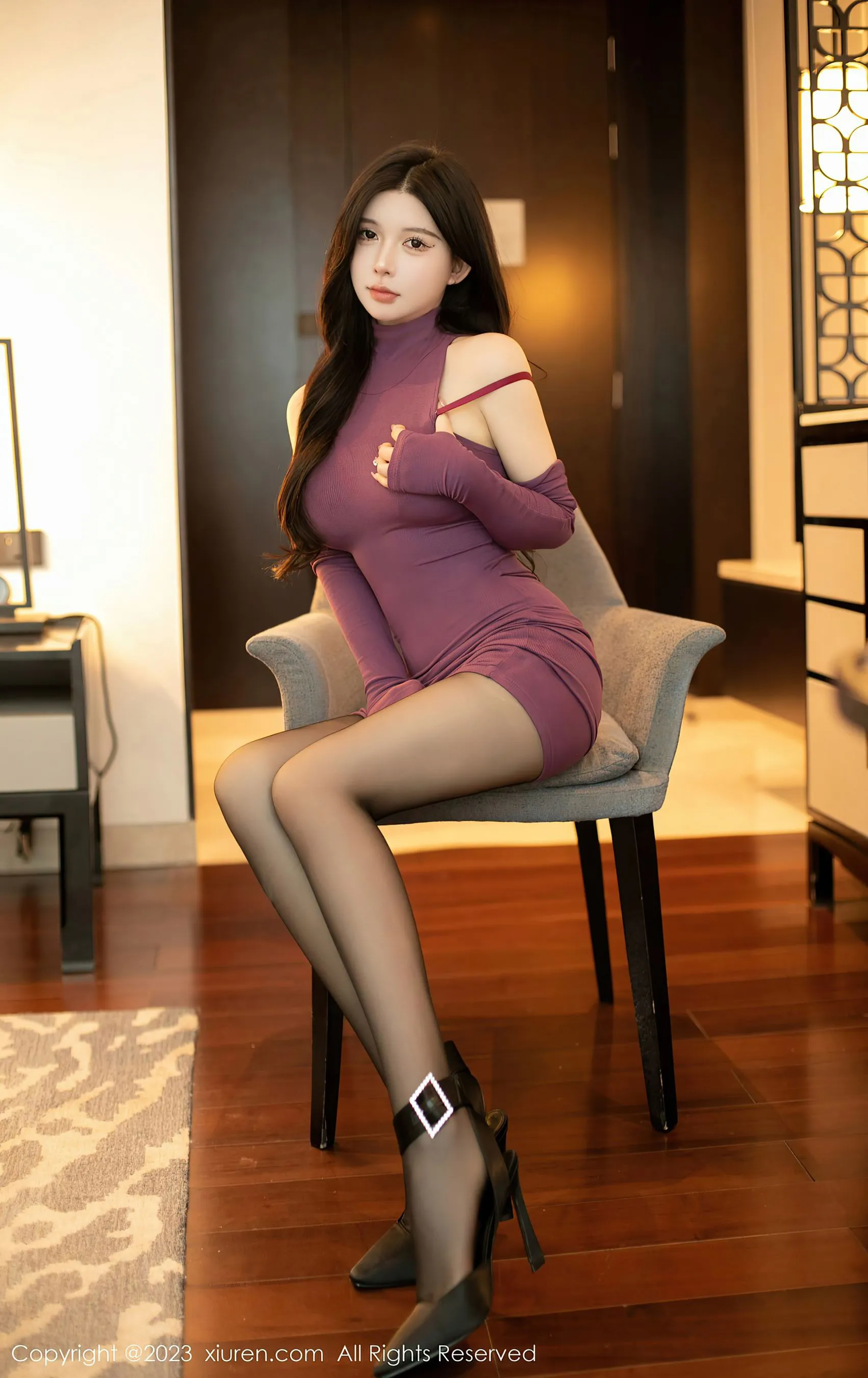  秀人网 No.6469 林珊珊 丝袜美腿第23张