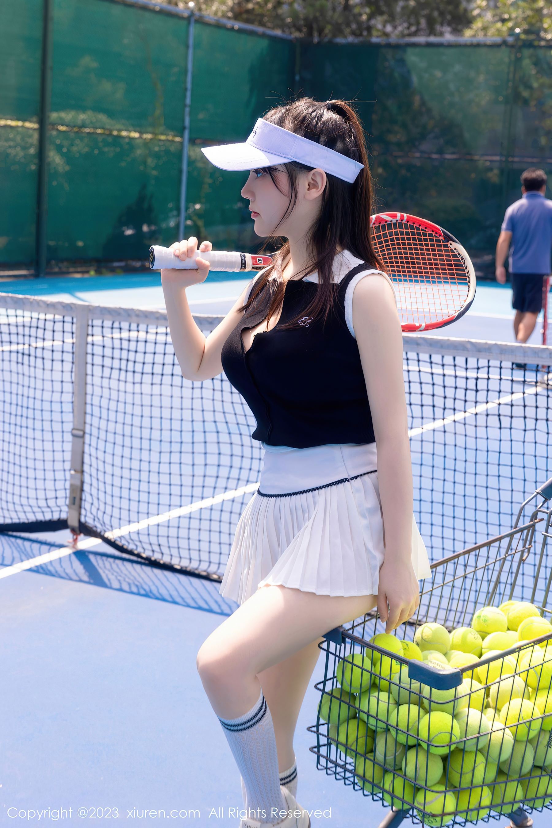 XiuRen 秀人 No.7467 豆瓣酱 网球美臀第21张
