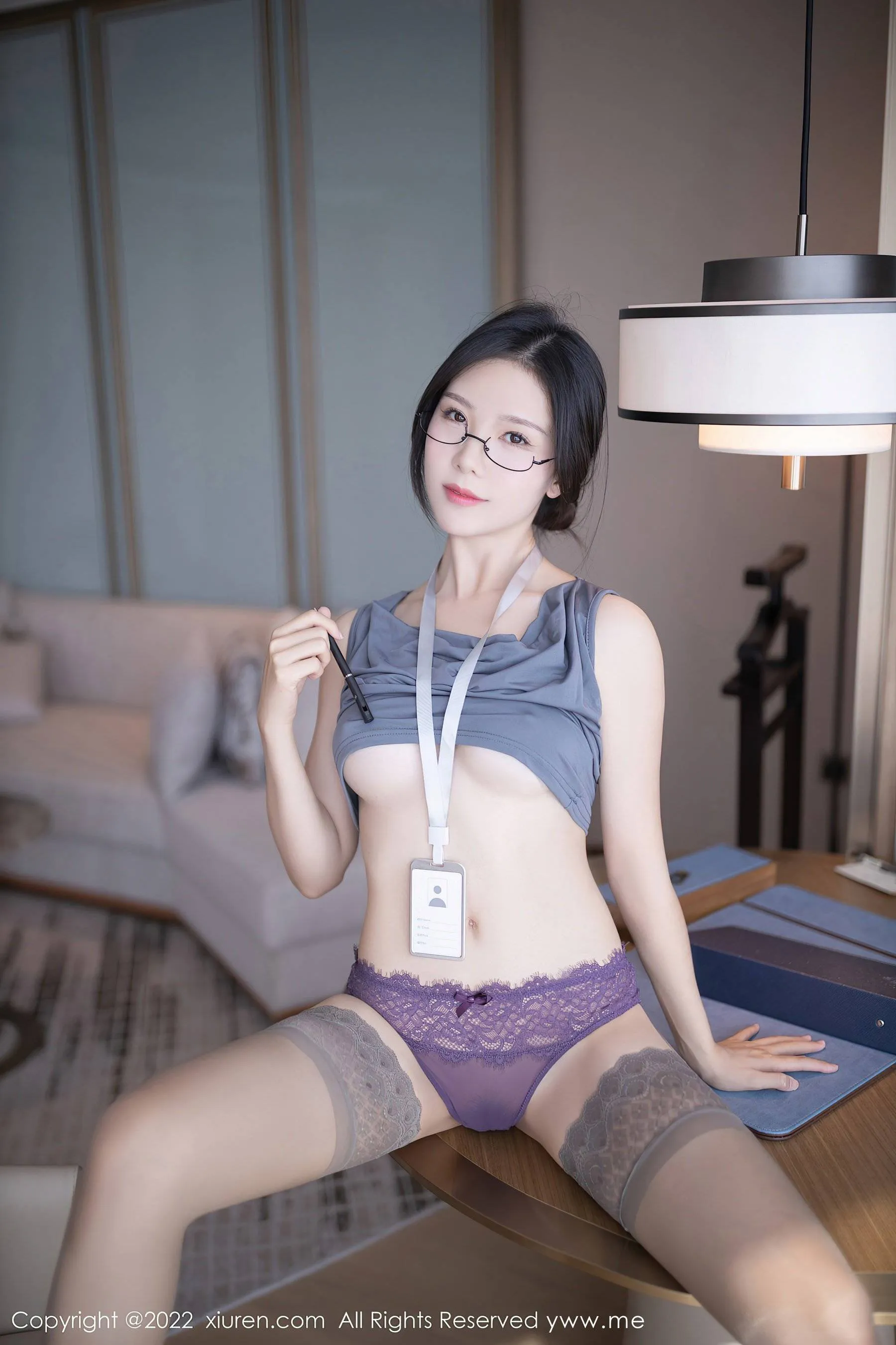  秀人网 No.5900 利世 丝袜长裙第4张