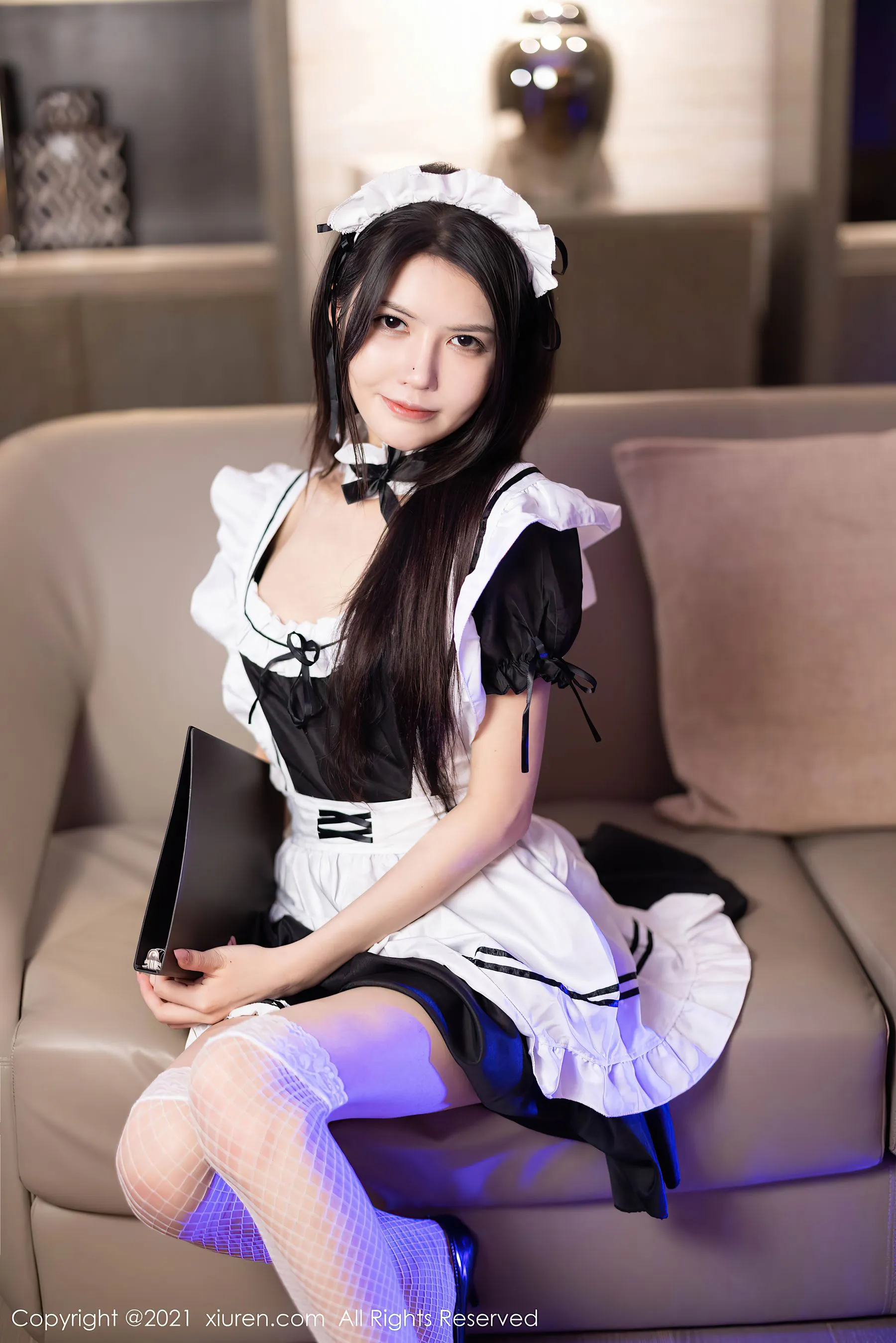  秀人 No.4182 媛媛酱belle第1张