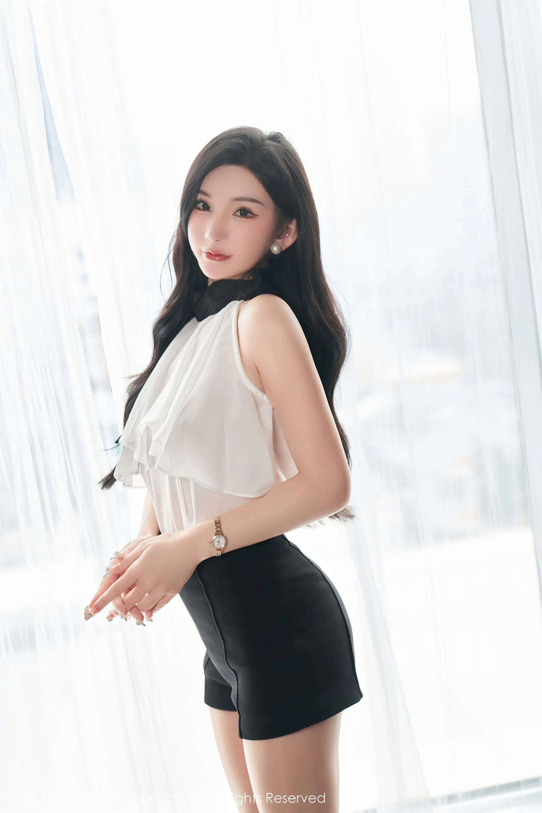  秀人网 No.6435 周于希Sally 美臀丝袜第22张