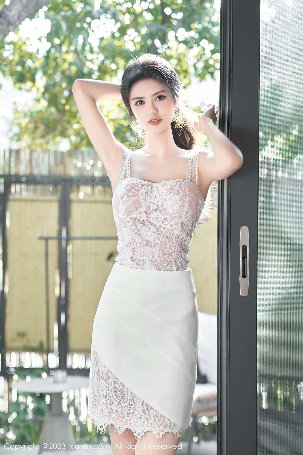  秀人网 No.7415 浅浅Danny 浅粉色上衣性感写真 [66P]第14张