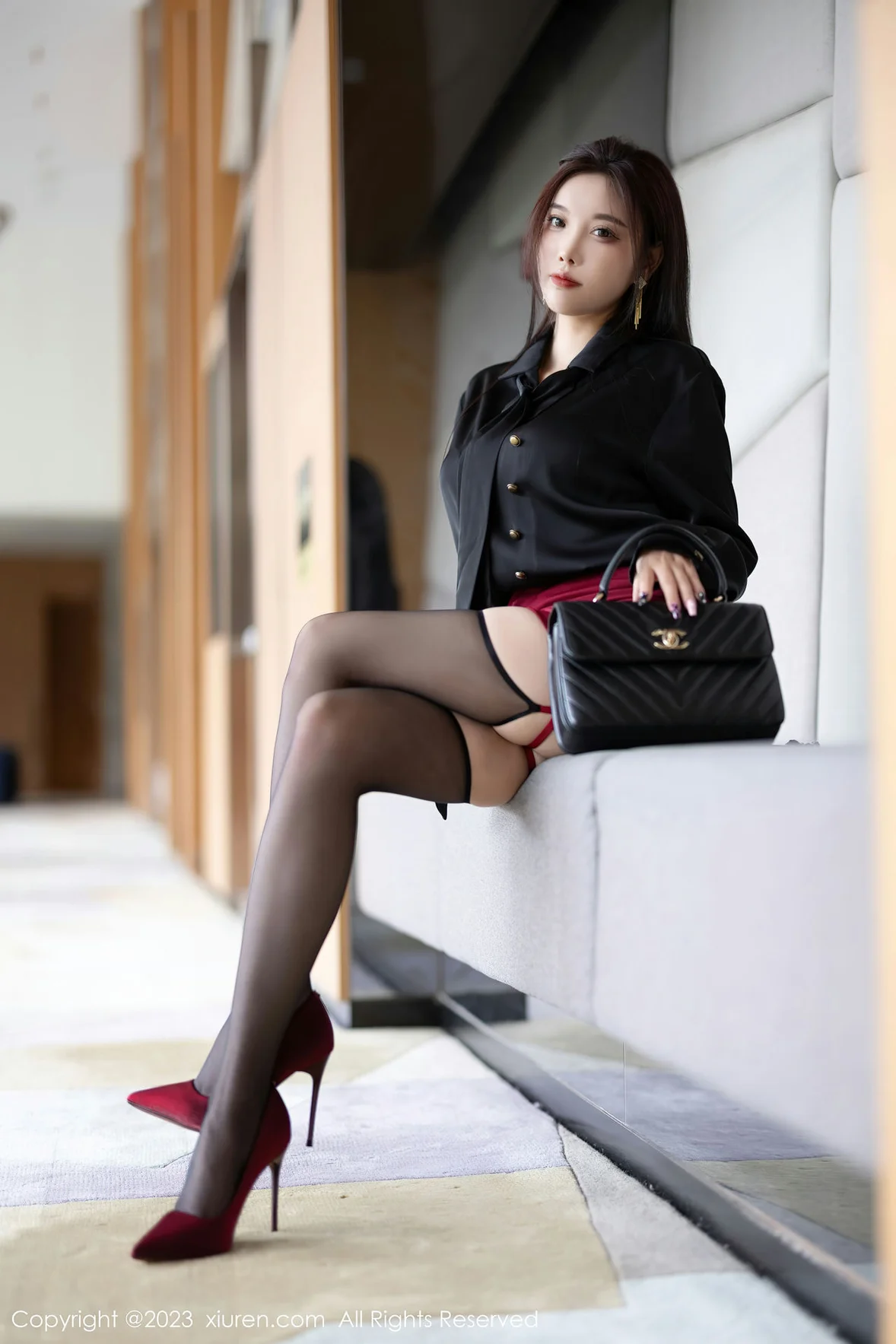  XiuRen 秀人 No.7062 杨晨晨Yome 蕾丝边内衣性感写真 [82P]第4张