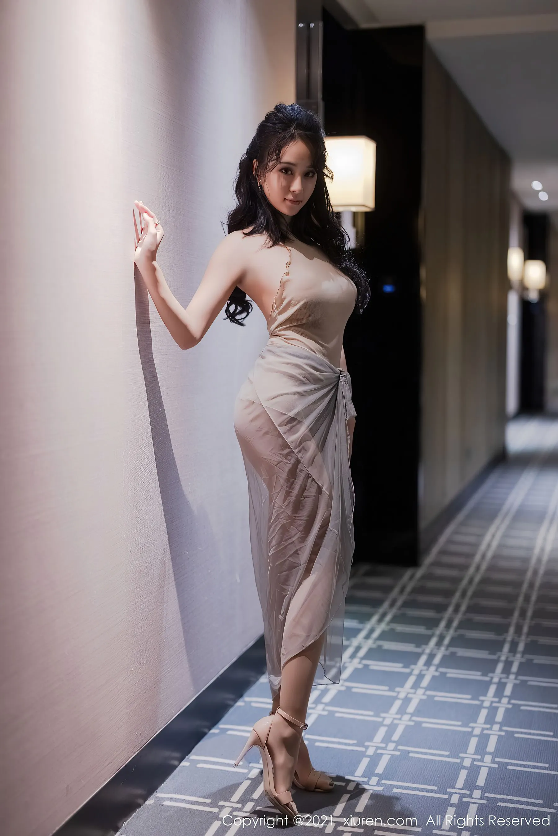 秀人 No.3614 蓝夏Akasha第1张