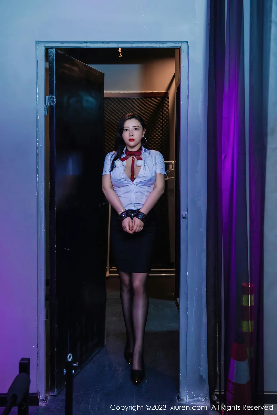  XiuRen 秀人 No.7267 王婉悠Queen 魅惑黑丝性感写真 [73P]第1张