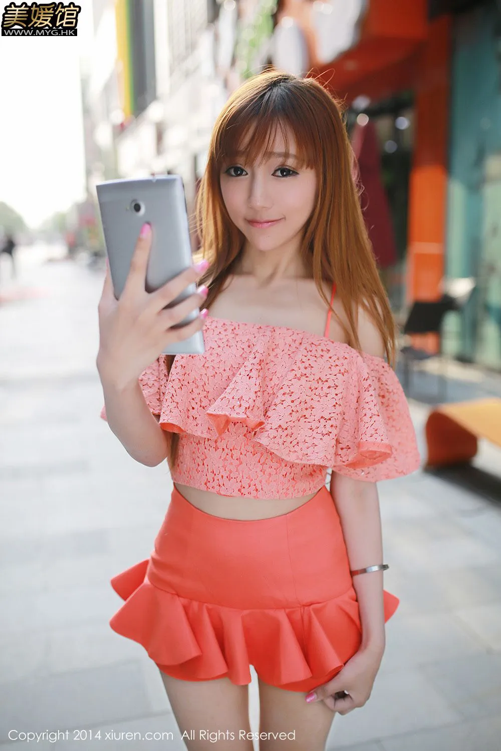  王馨瑤Yanni《驰为数码宣传片》 秀人网 No.135第10张