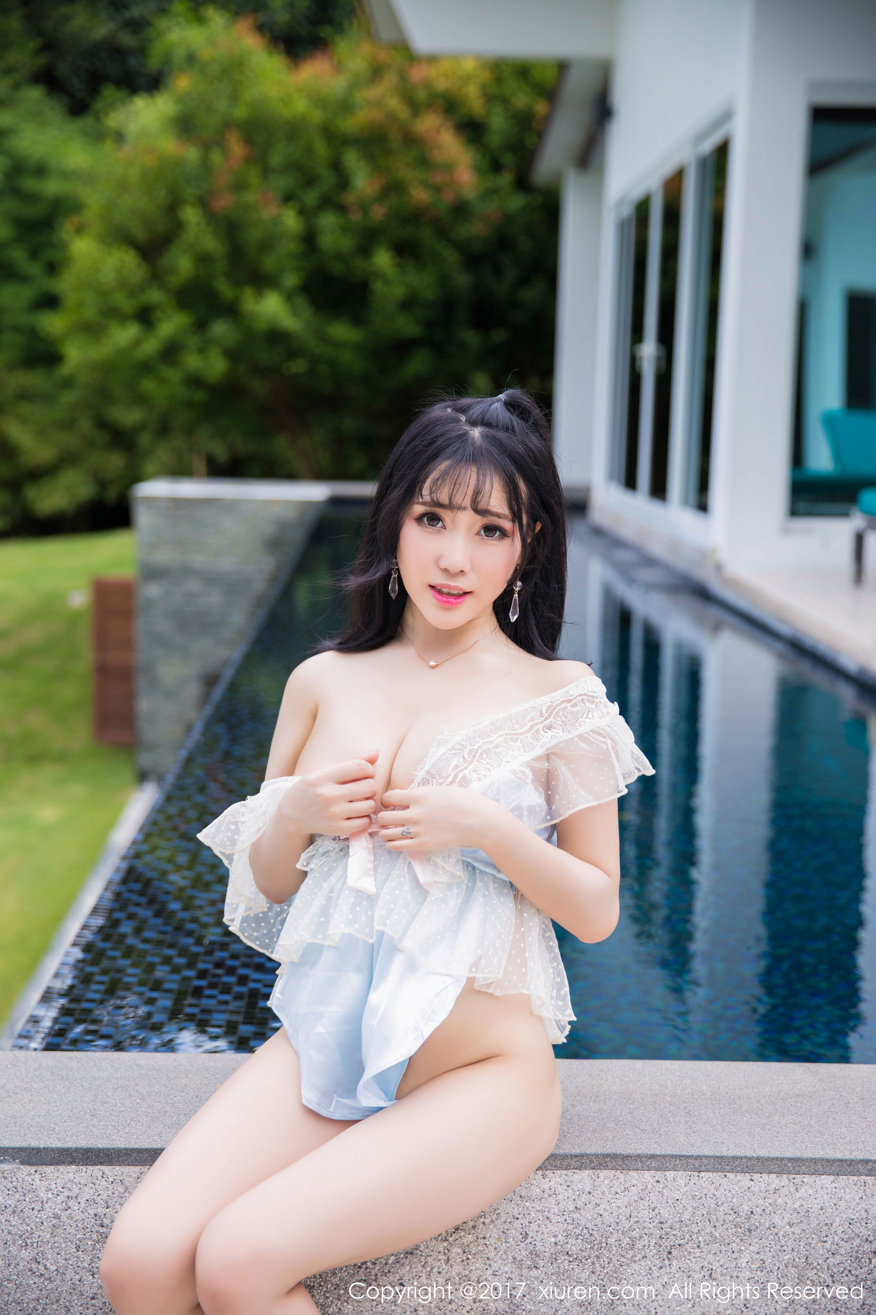 兜豆靓Youlina《田园风仙子》 秀人 NO.855第11张