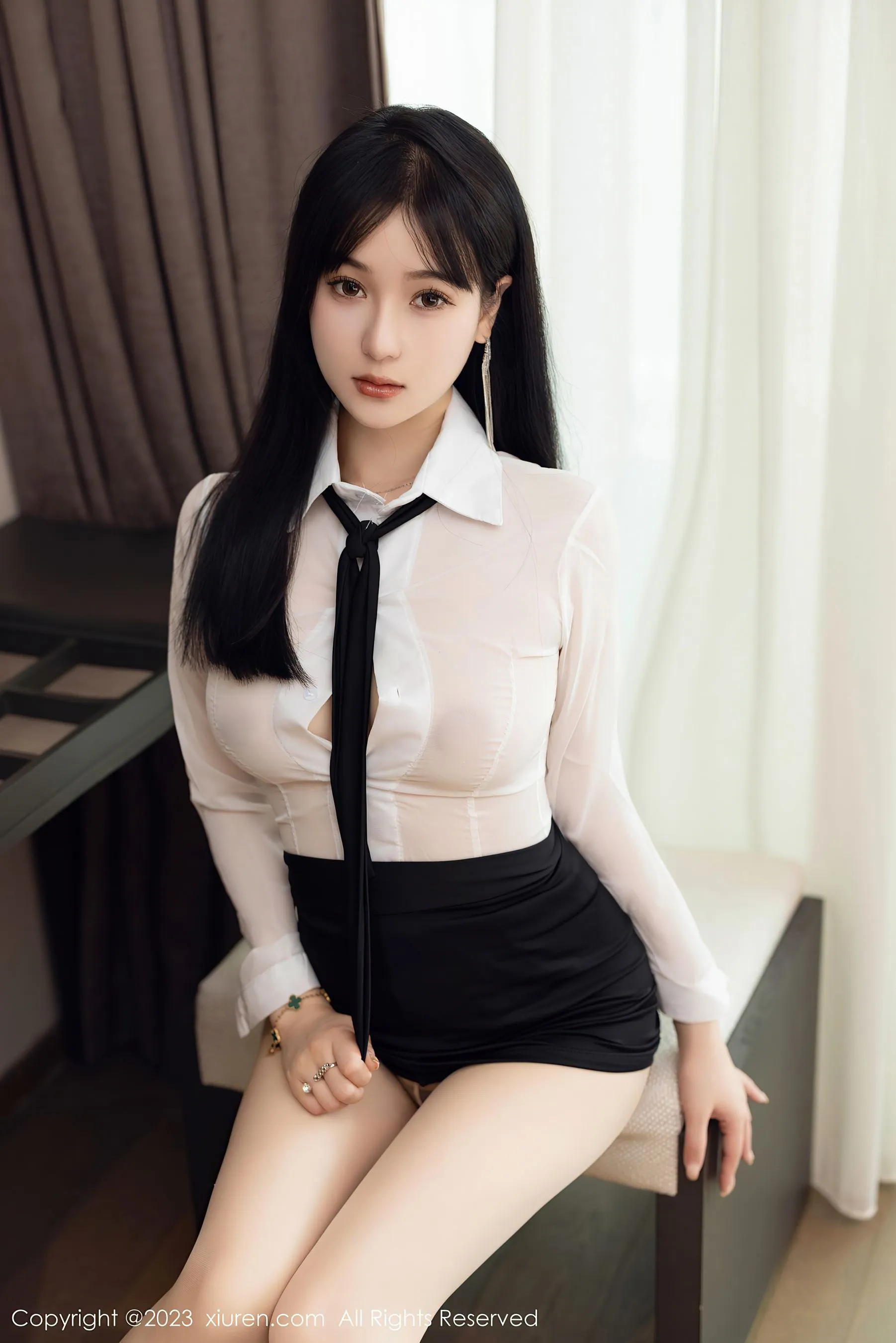  秀人网 No.6710 柚琪Rich 新人美臀第21张