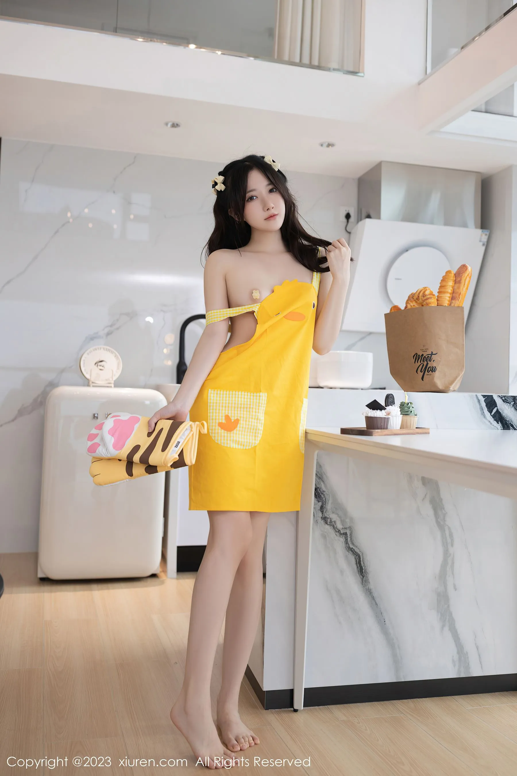  秀人网 No.6615 鱼子酱Fish 清爽美腿第5张