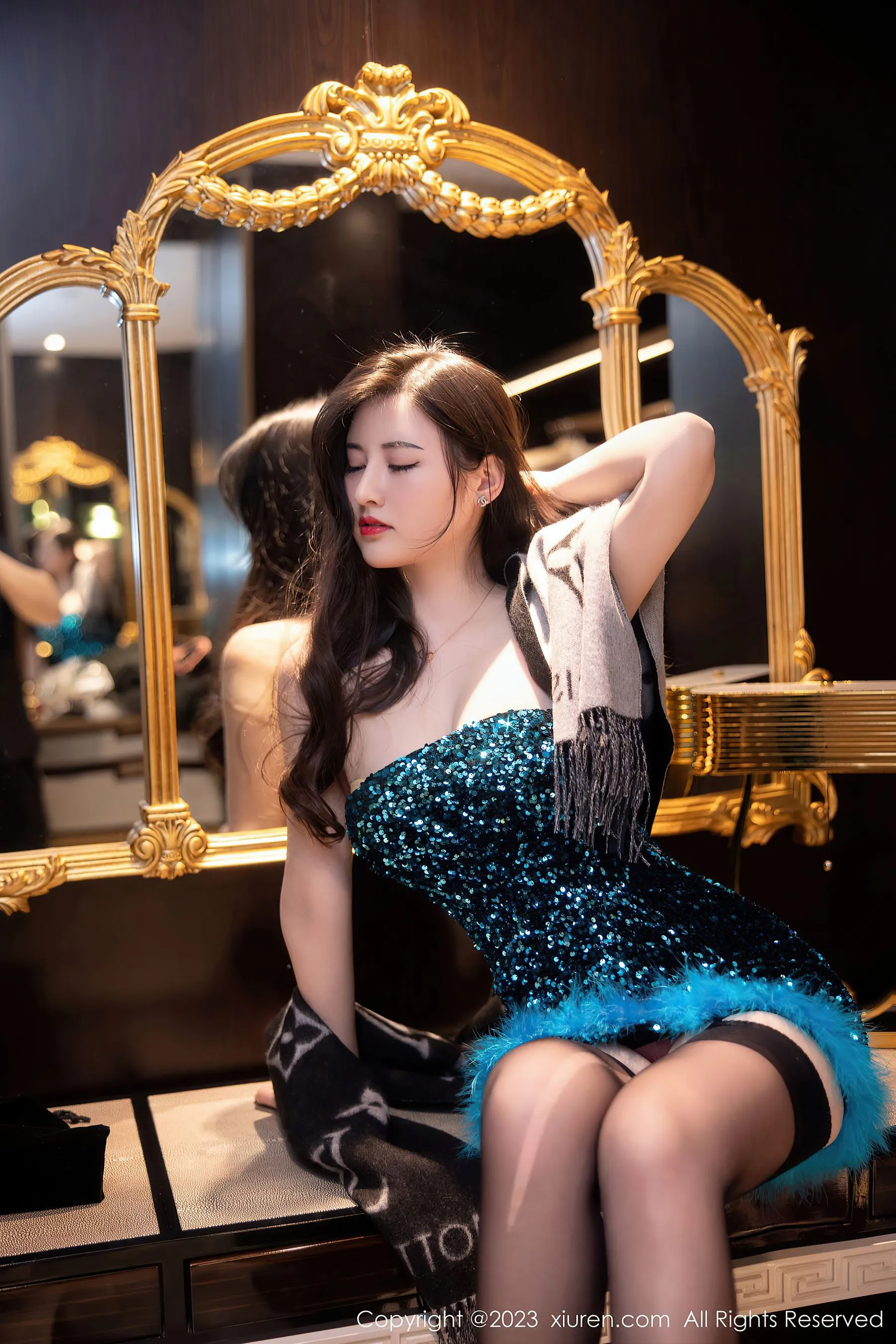  秀人网 No.6384 诗诗kiki第22张