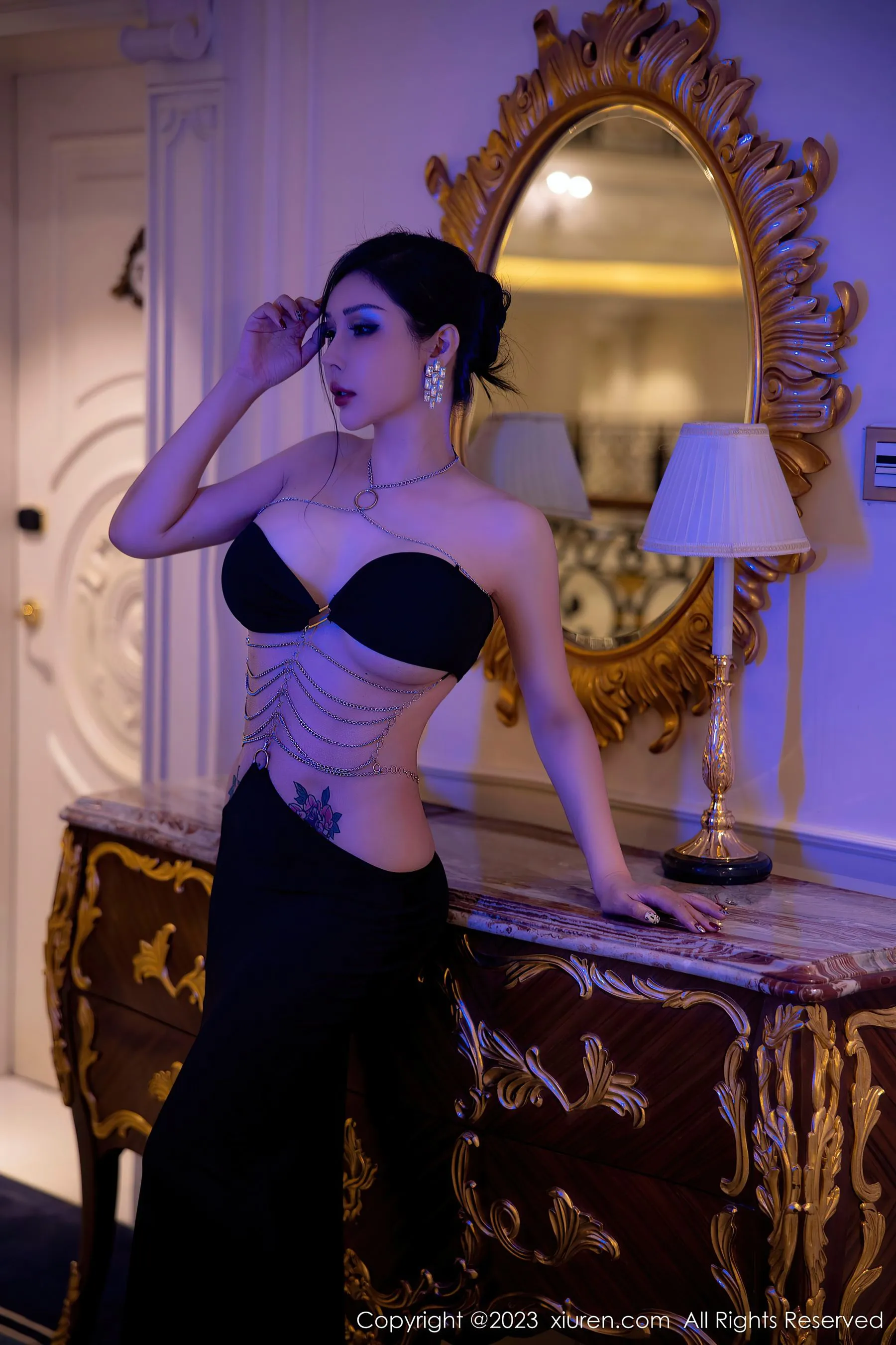  秀人网 No.6304 田冰冰 丰腴美臀第5张