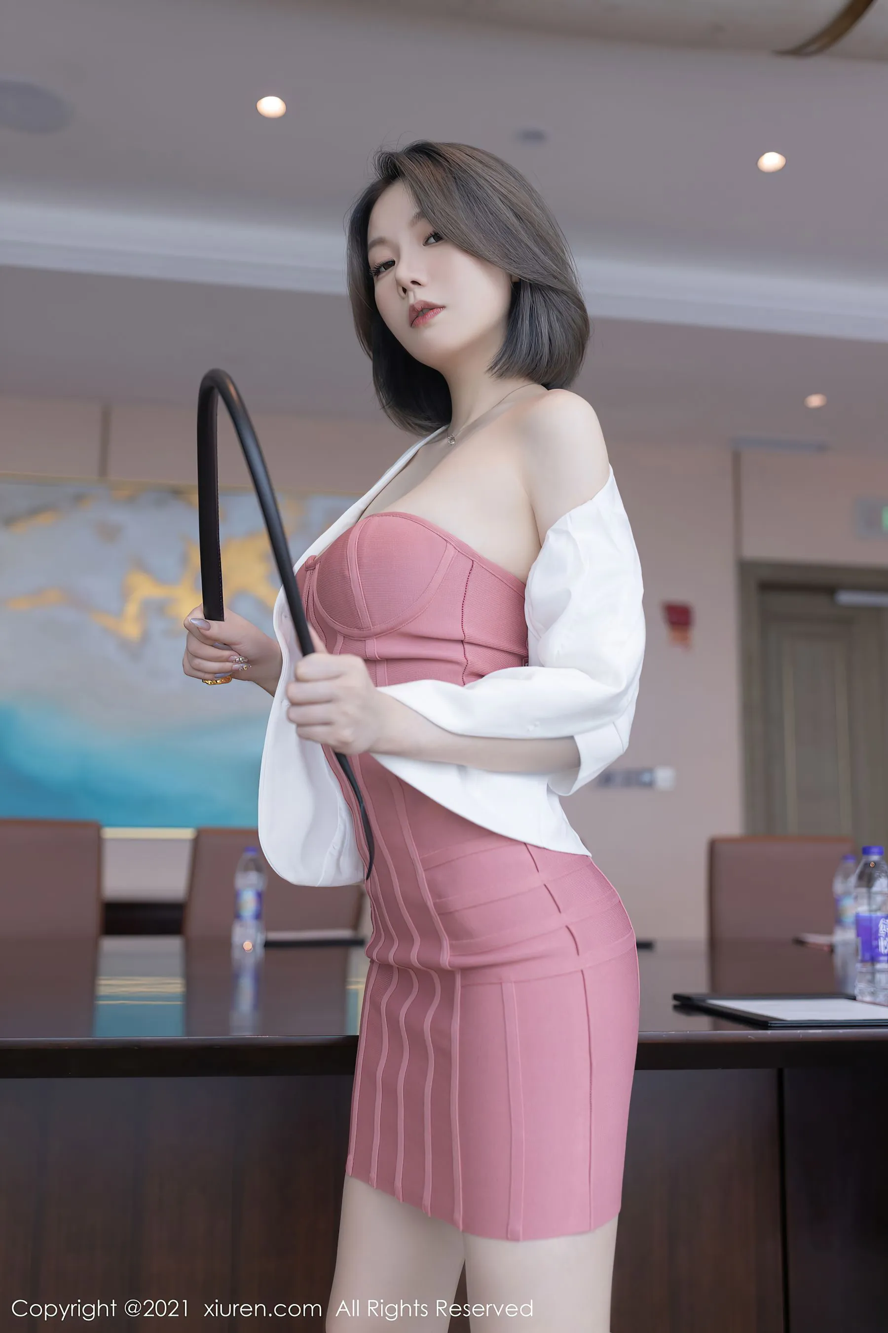  秀人 No.4024 陆萱萱、安然Maleah第4张