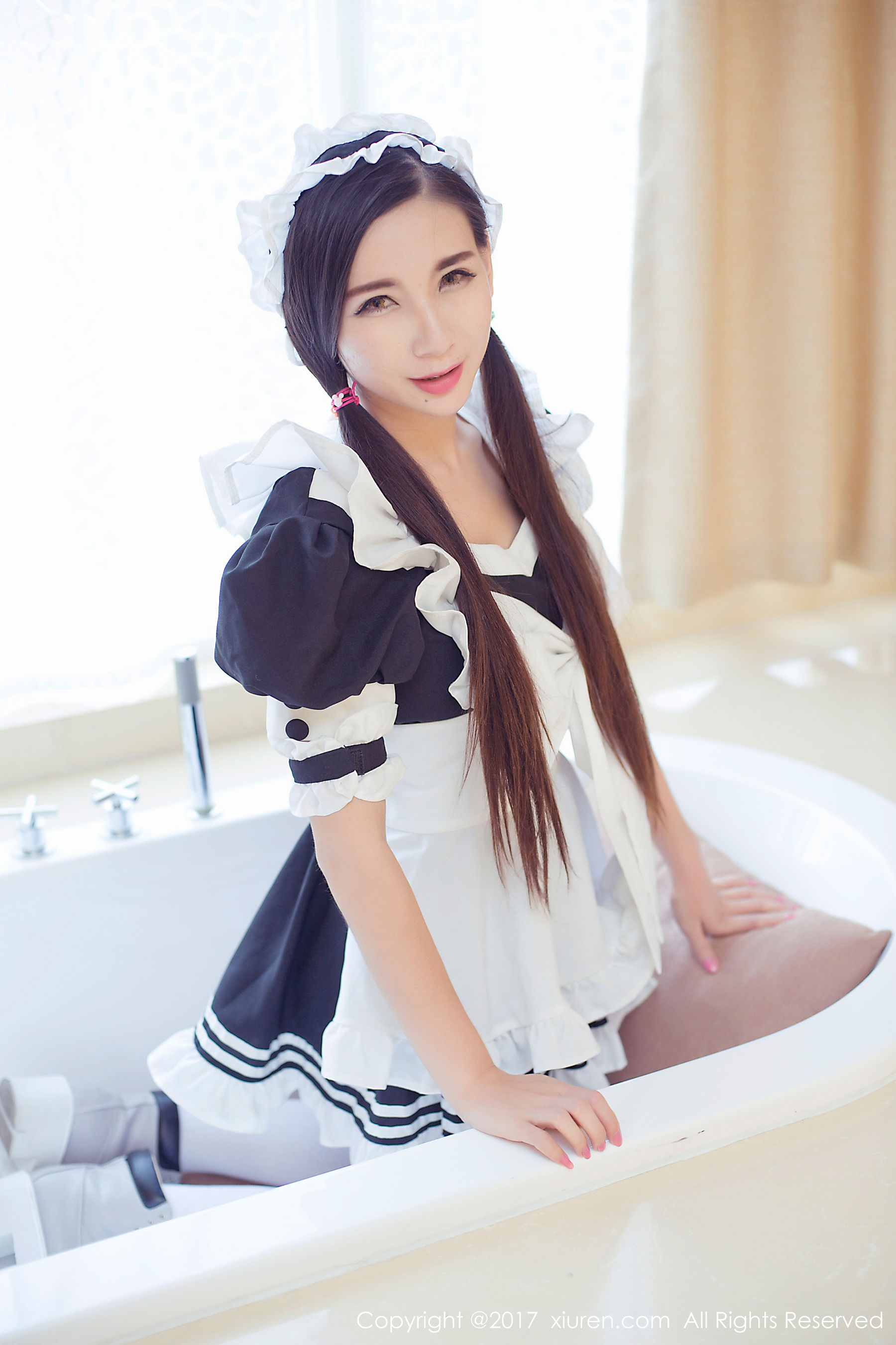  赵颖《美胸细腰小女生的极度诱惑》 秀人网XIUREN No.759第16张