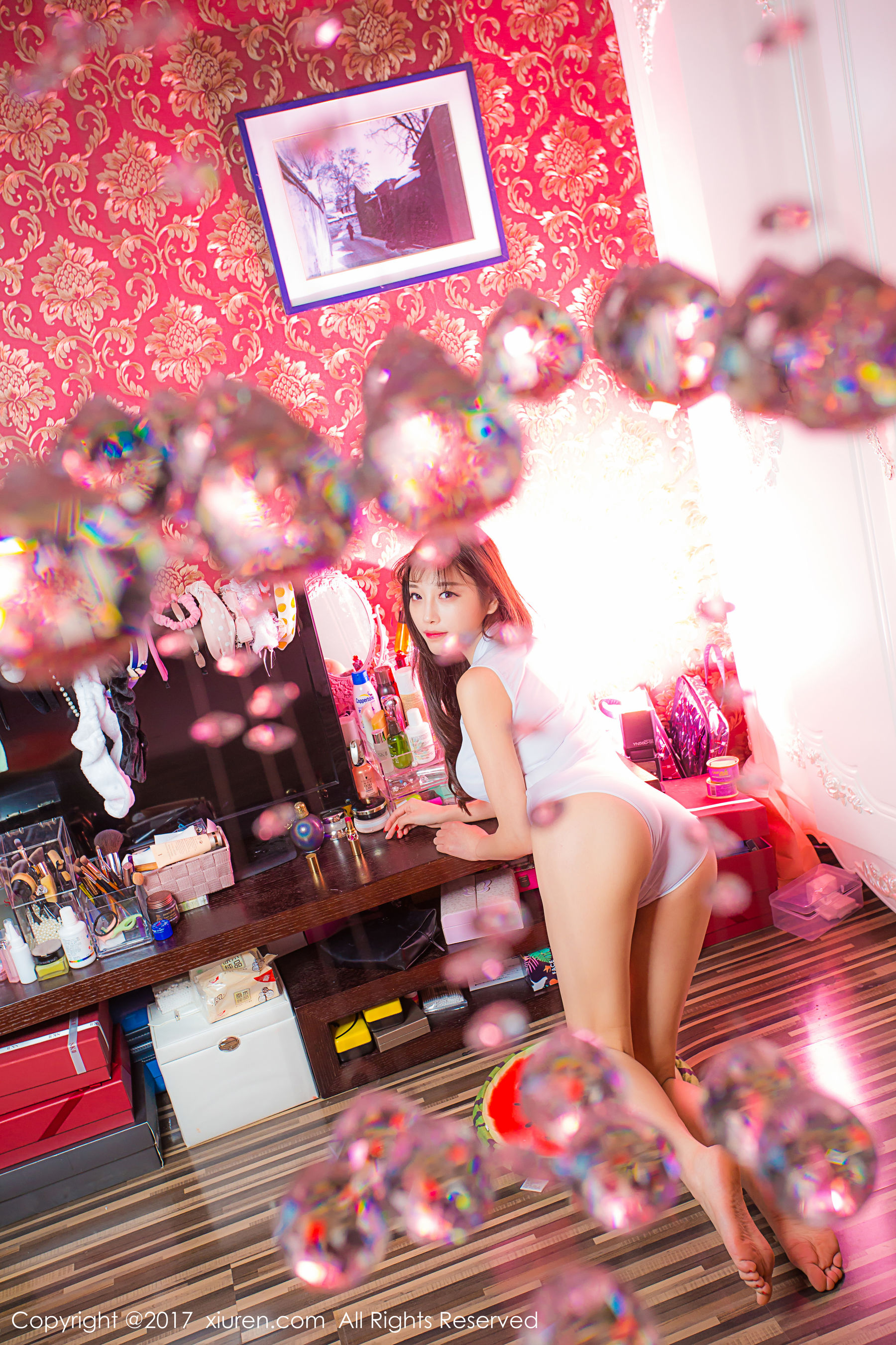 甜美女神@杨晨晨sugar 秀人网XIUREN No.797第3张