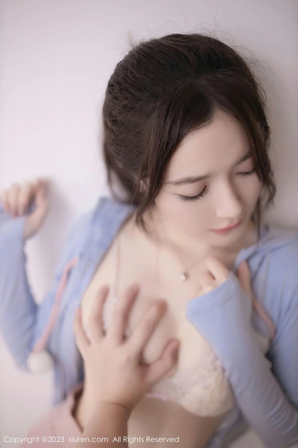  XiuRen 秀人 No.7120 鱼子酱Fish 浅粉色蕾丝内衣泰国旅拍 [81P]第8张