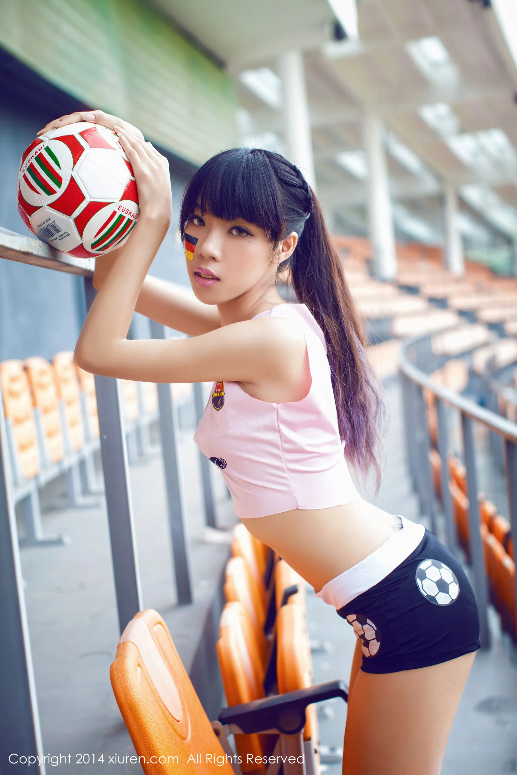  2014巴西世界杯足球宝贝合集 秀人网 No.159第12张