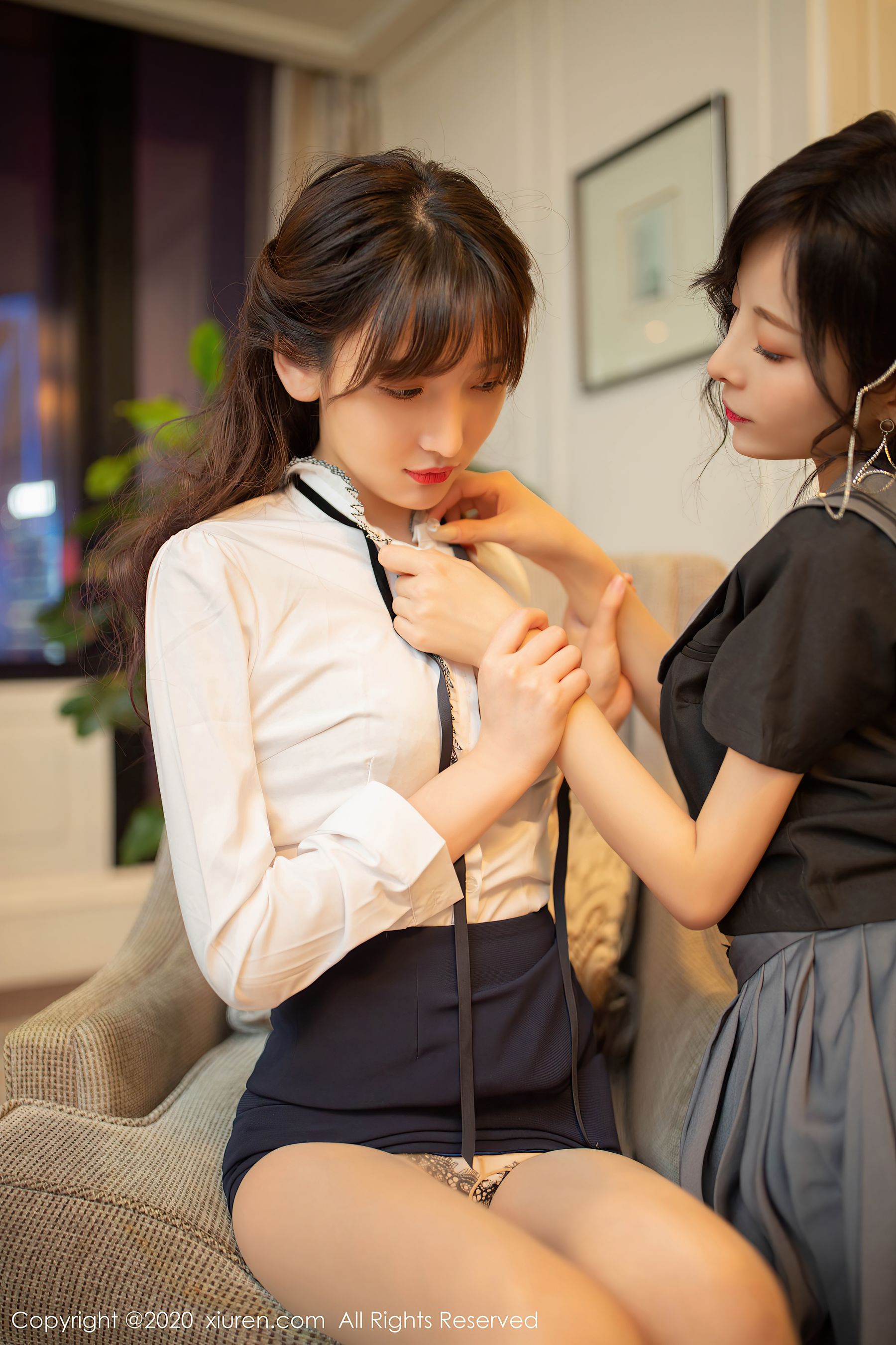  秀人 No.2626 @陈小喵&@陆萱萱第17张