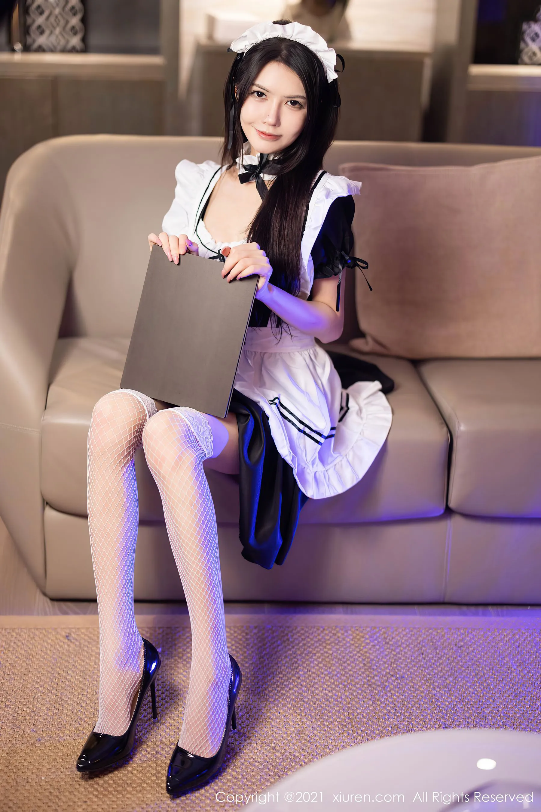  秀人 No.4182 媛媛酱belle第1张