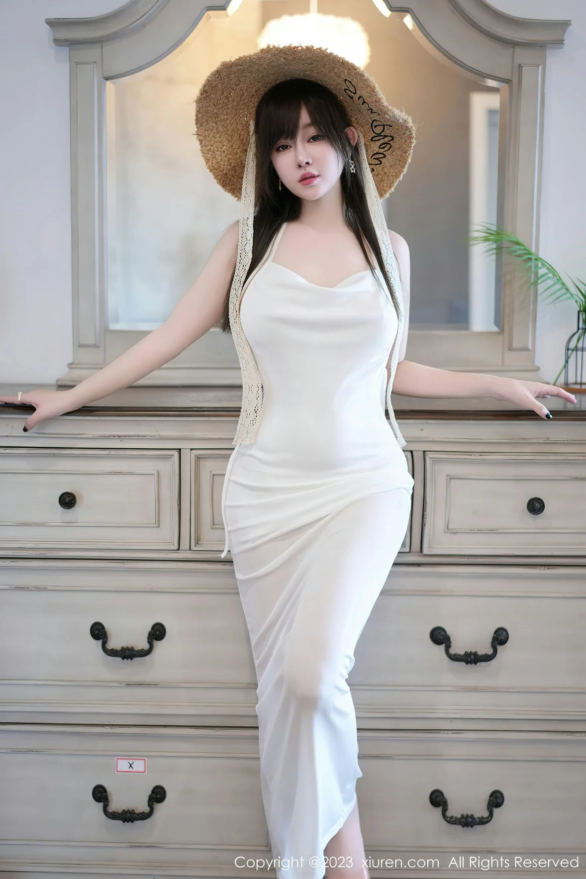  秀人网 No.7395 王雨纯 白色长裙济州岛旅拍 [76P]第4张