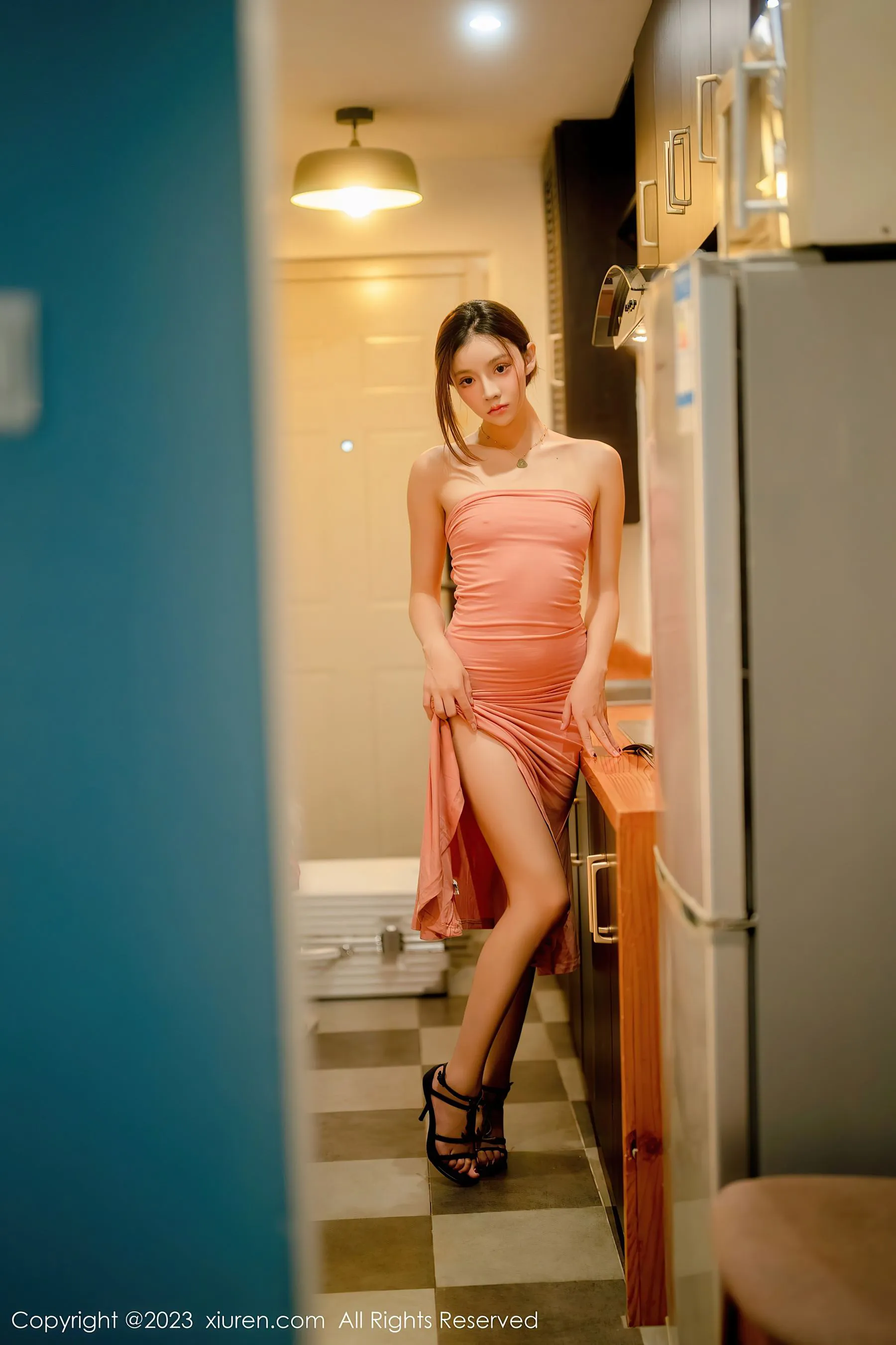  秀人网 No.6437 加朵babe 美腿丝袜第22张