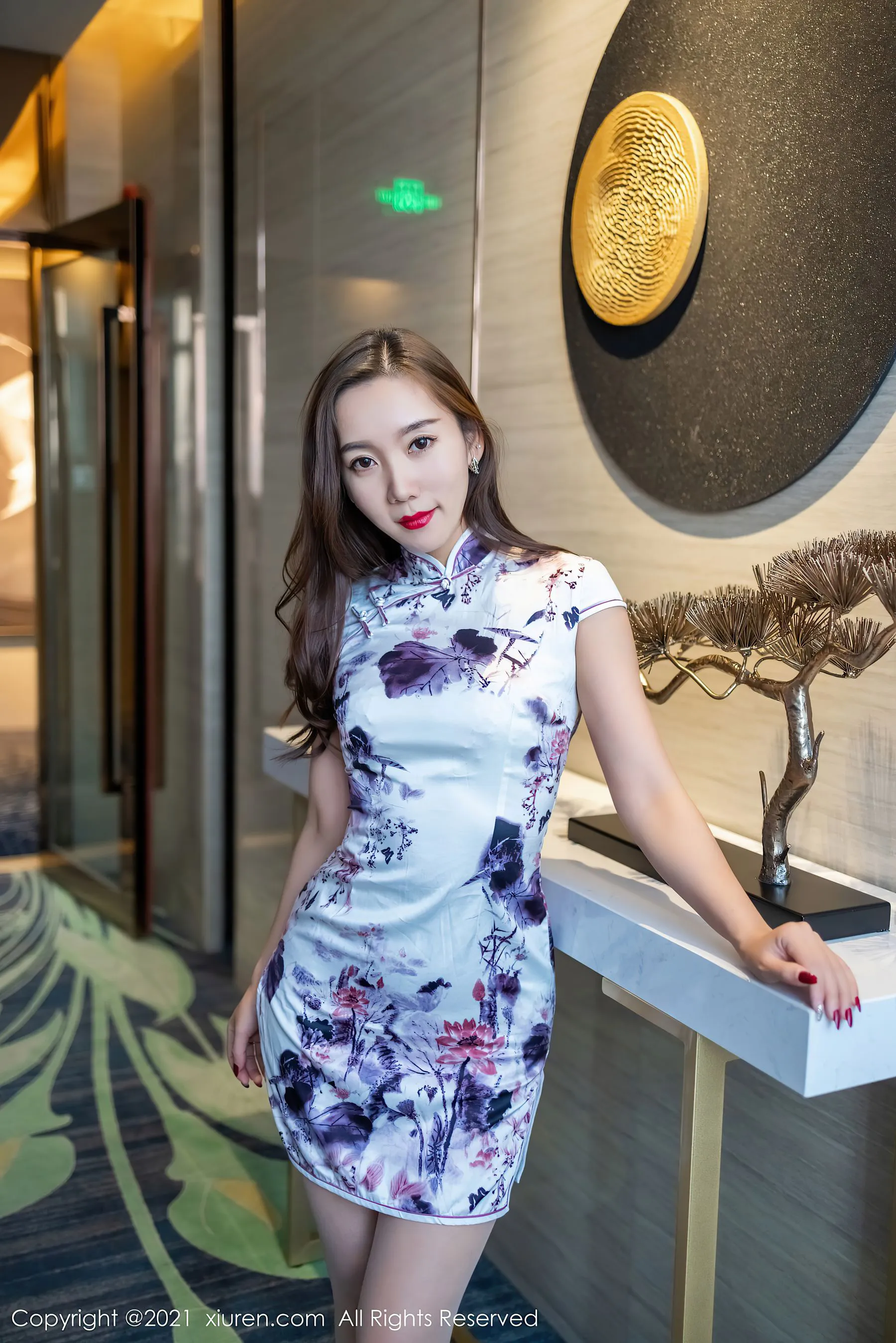  秀人 No.3080 艾静香第1张