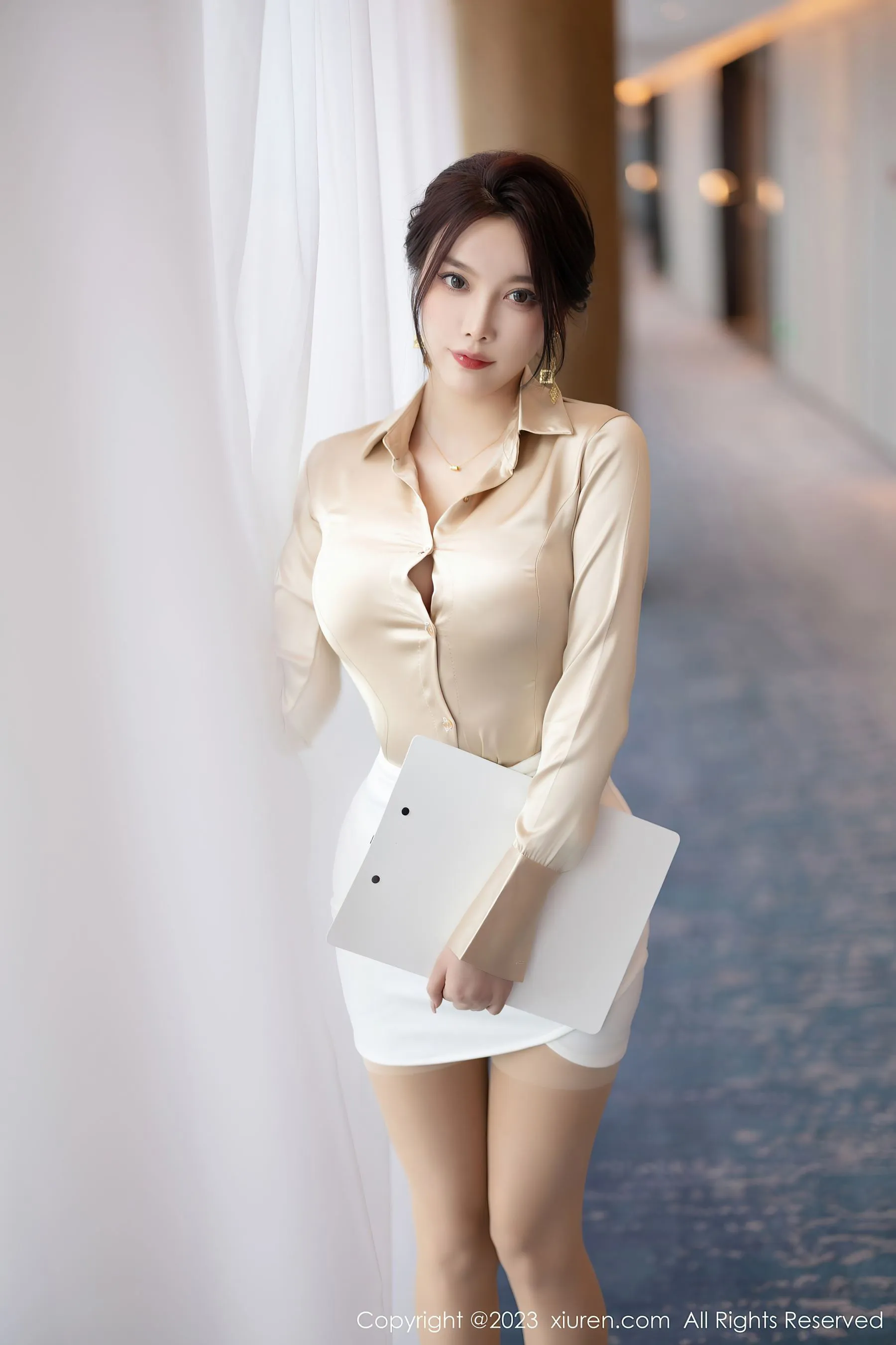  秀人网 No.6620 杨晨晨Yome 美臀短裙第20张