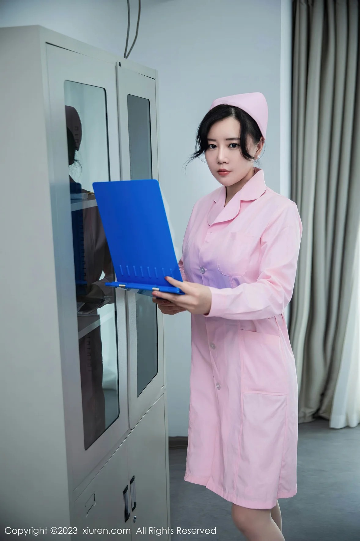  XiuRen 秀人 No.7199 王婉悠Queen 粉色情趣护士性感写真 [82P]第2张