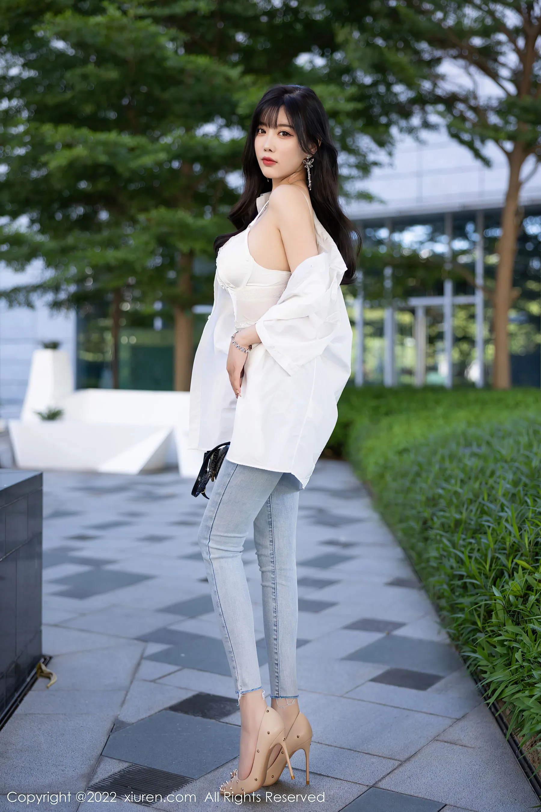  秀人网 No.5614 杨晨晨 牛仔裤美臀第17张