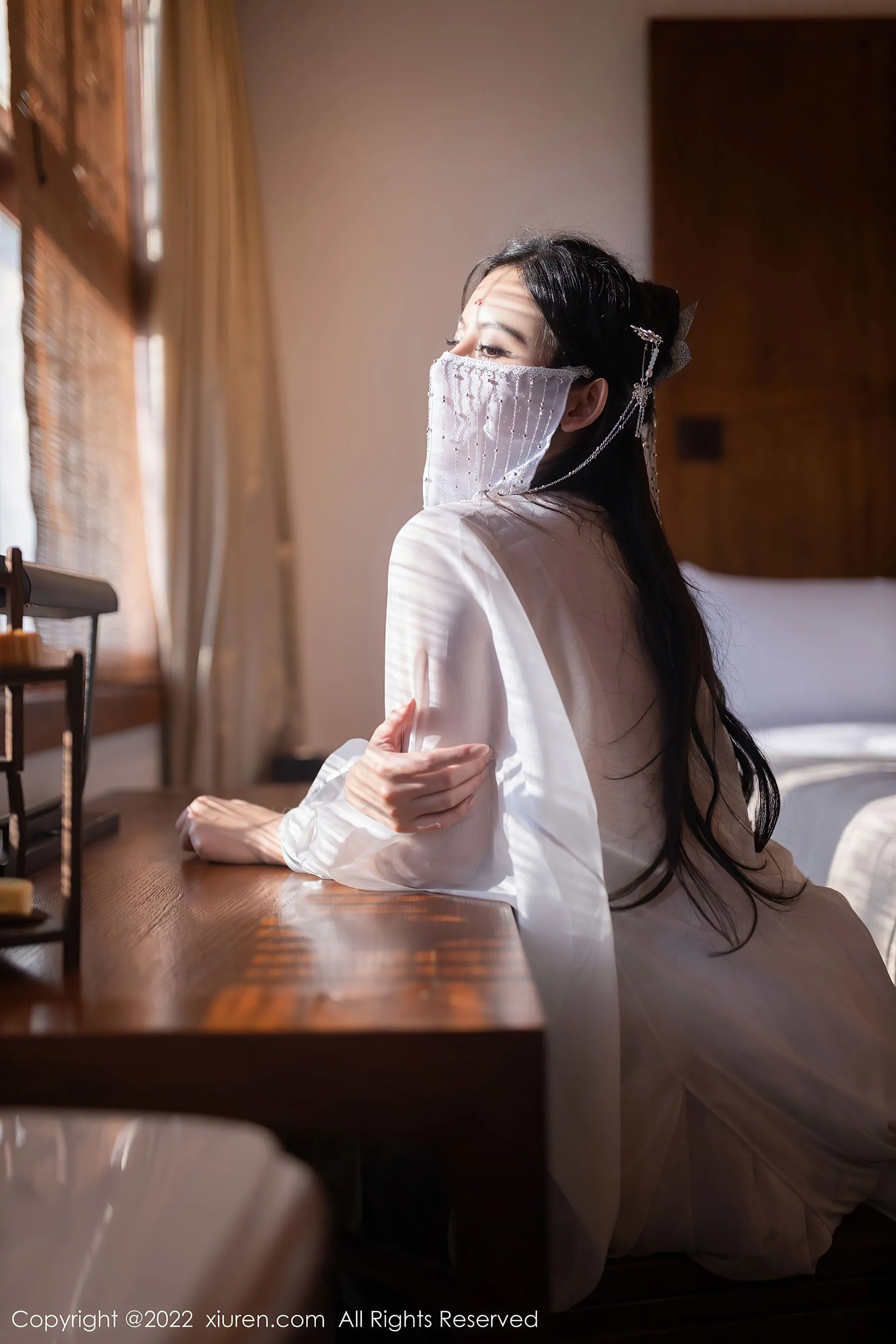  秀人网 No.5573 就是阿朱啊 古装美腿第17张