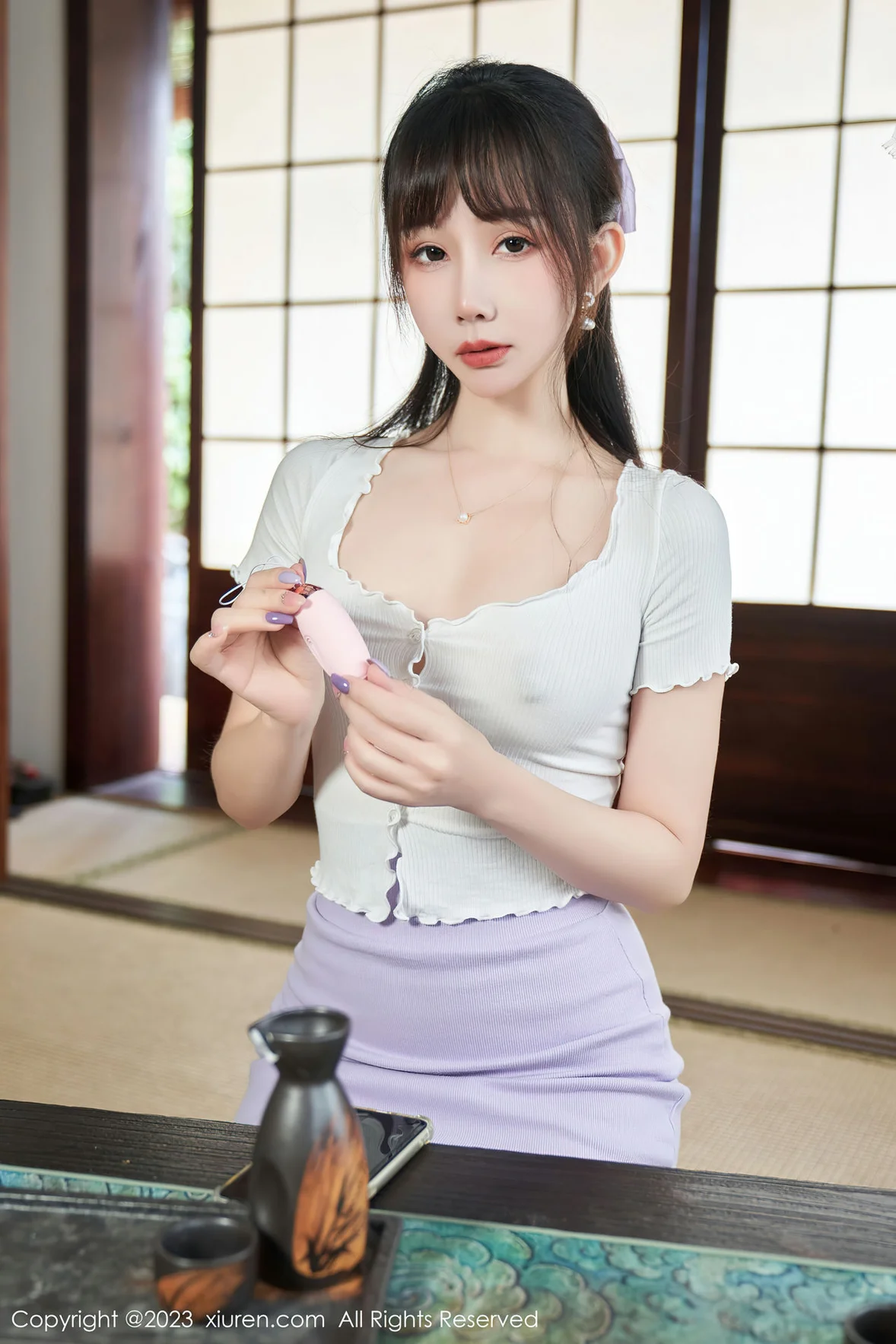  XiuRen 秀人 No.6820 剧情主人的任务写真 波巧酱 性感写真 [89P]第2张