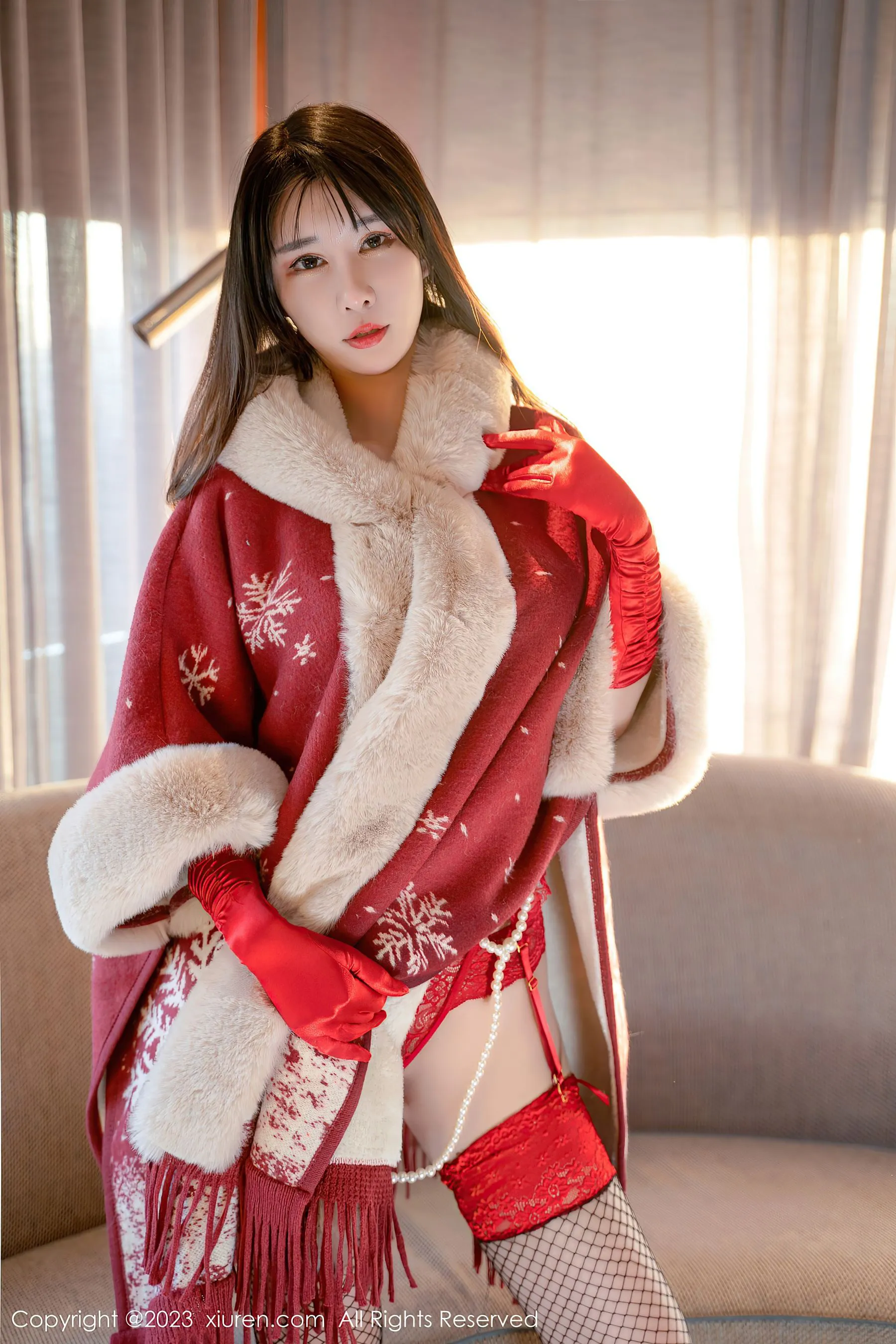  秀人网 No.6188 夏沫沫tifa 阳朔旅拍第5张