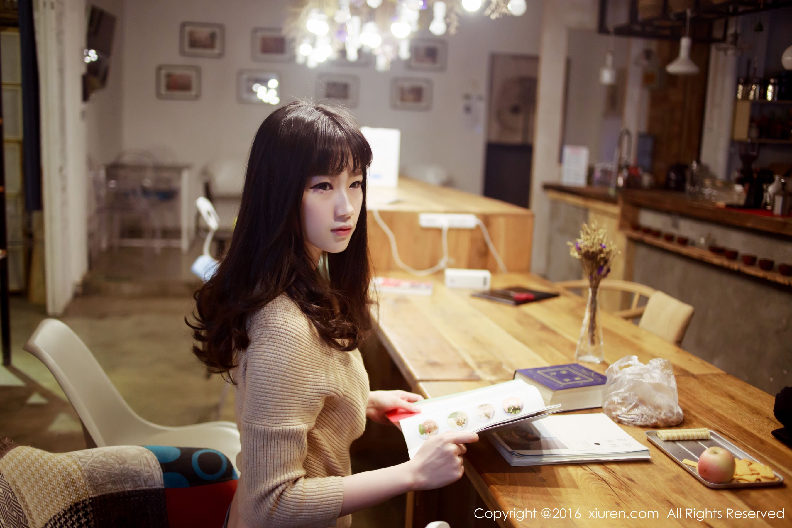  少女心雪雪《少女芳香的梦魂萦绕》 秀人网 No.640第1张