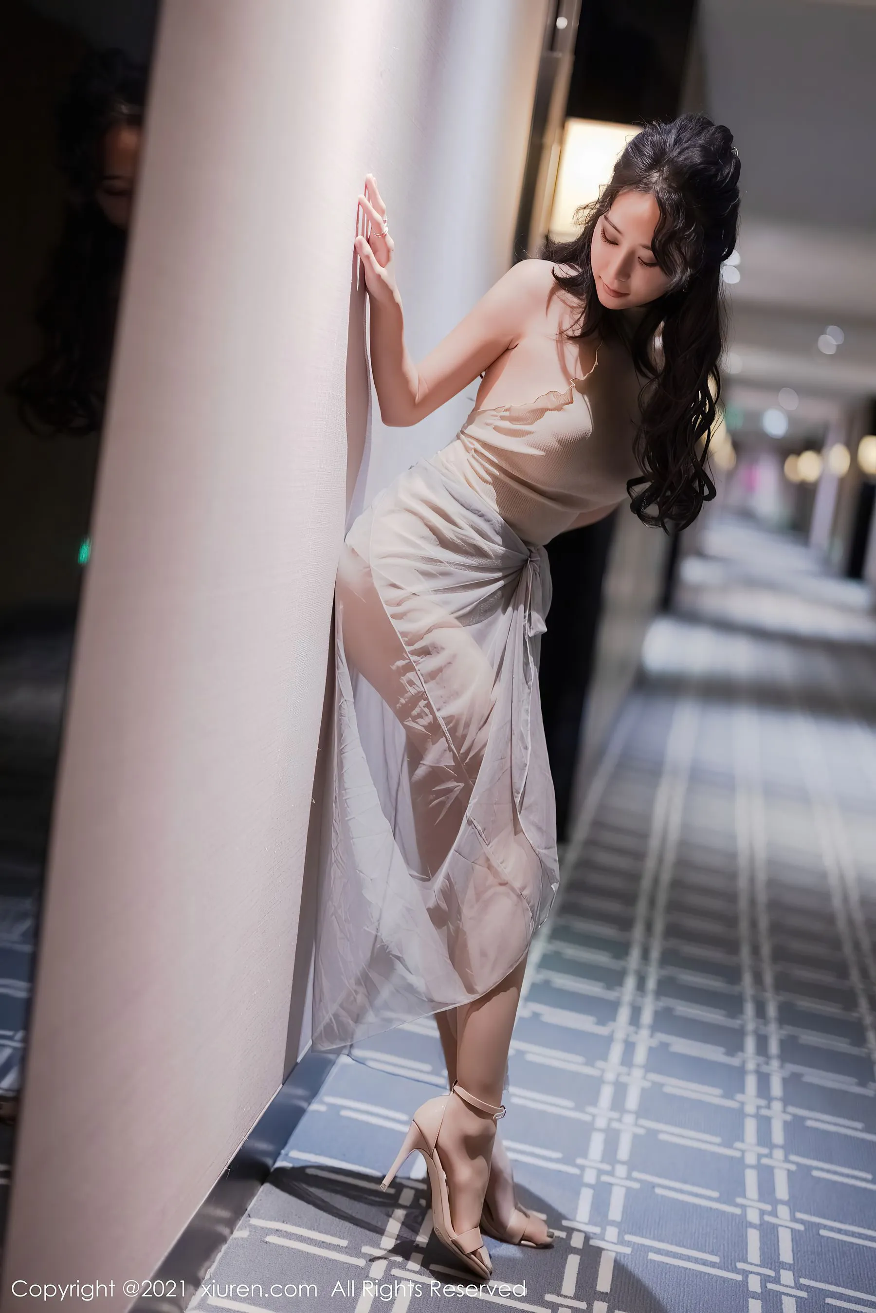 秀人 No.3614 蓝夏Akasha第1张