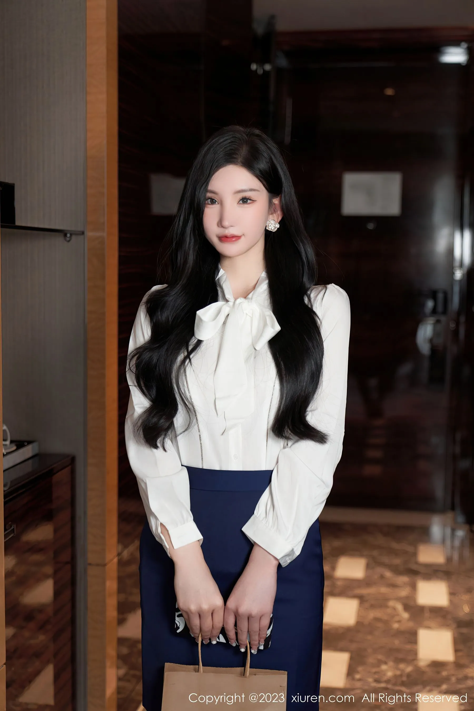  秀人网 No.6614 周于希Sally 黑丝美臀第3张