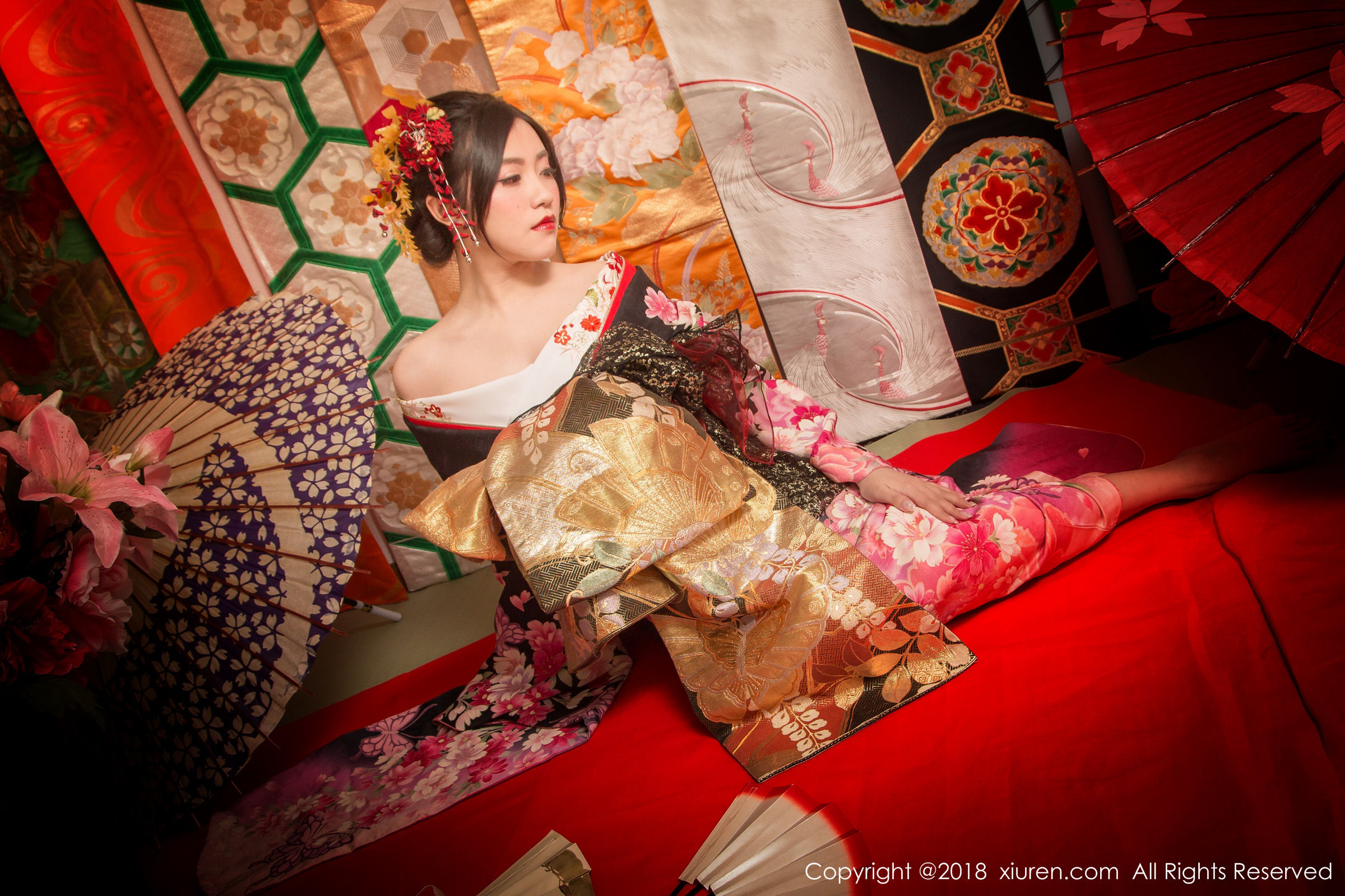 许诺Sabrina《花魁》 秀人 No.930第8张