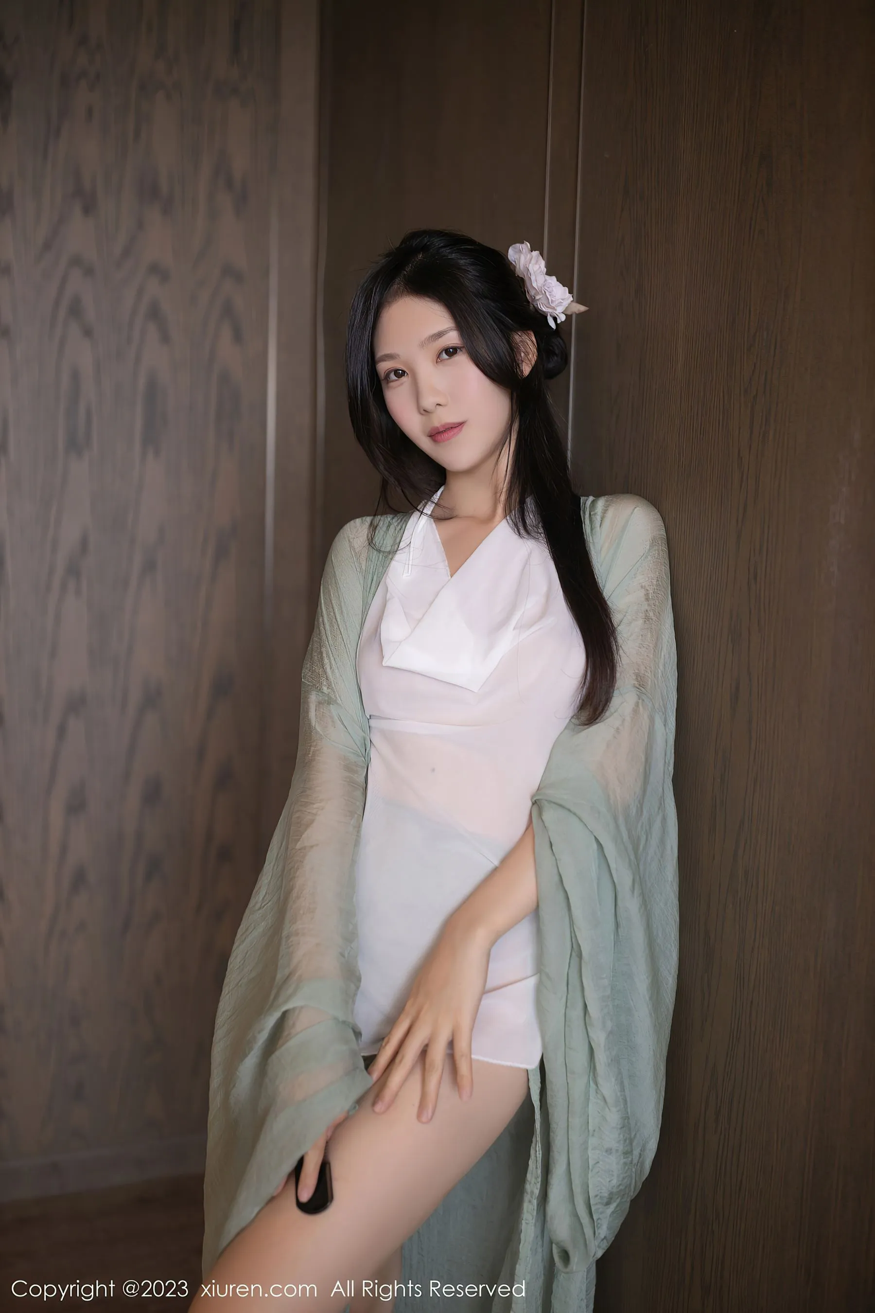  秀人网 No.6420 利世 古装美腿第17张