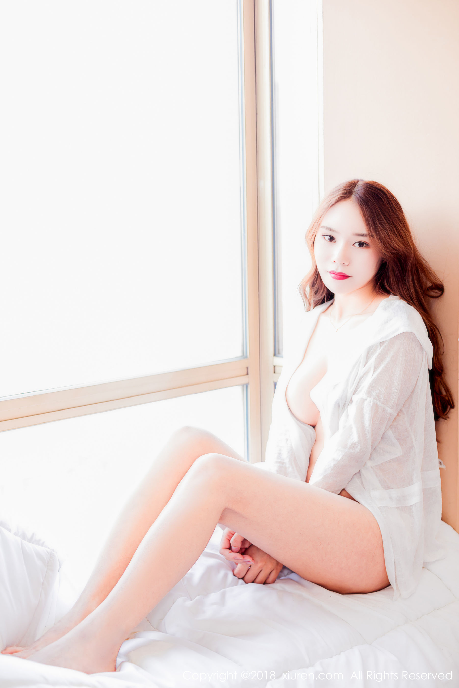  模特小曼miki《童颜巨乳甜美型妹子》 秀人网XIUREN No.972第7张