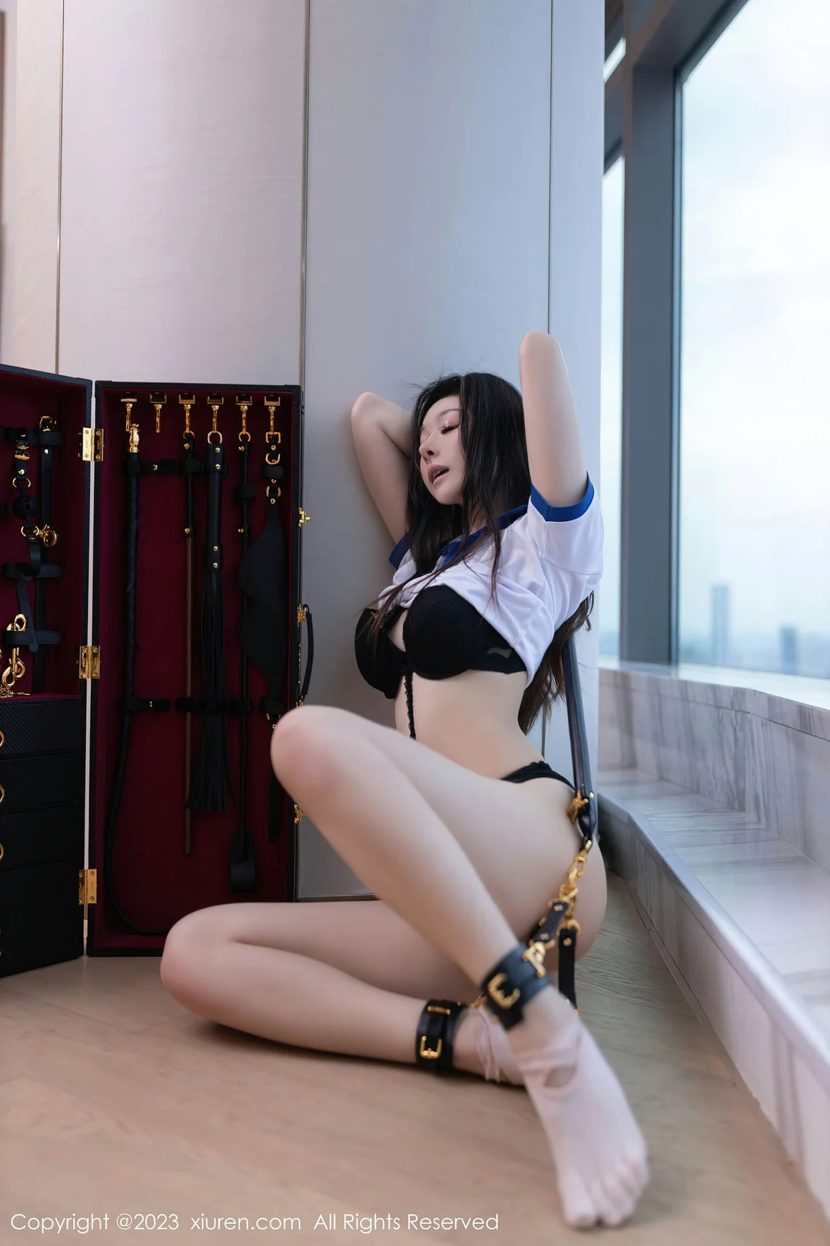  秀人网 No.7396 是小逗逗 “驯服”主题拍摄性感写真 [77P]第13张