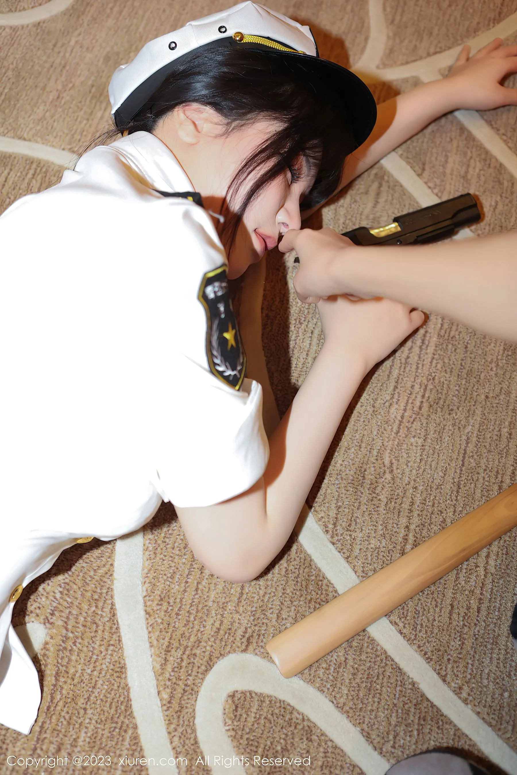  秀人网 No.6328 桃桃子_ 制服短裙第30张