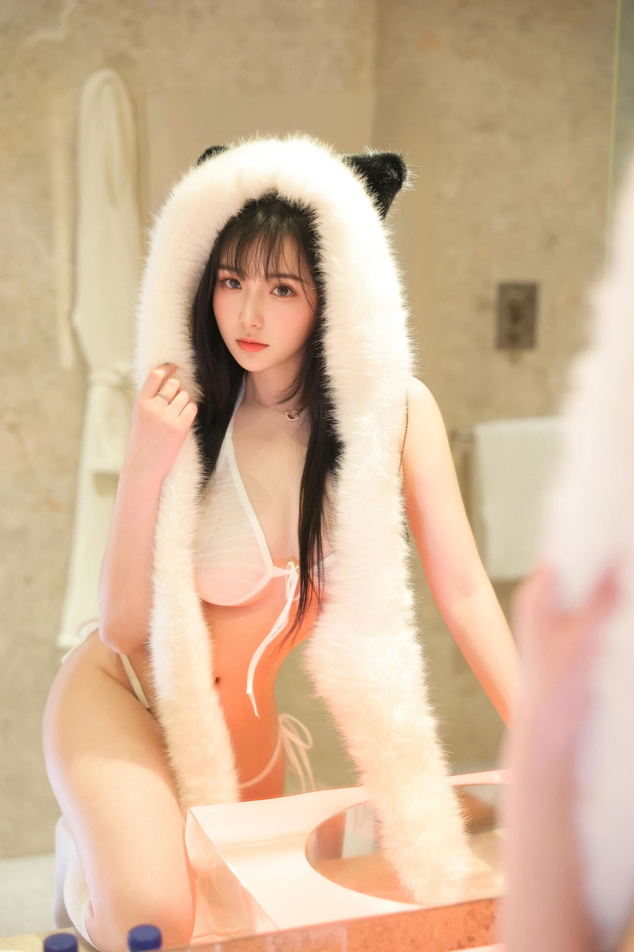  XiuRen 内购版 No.10302 软情 白色小猫咪 [60P]第13张