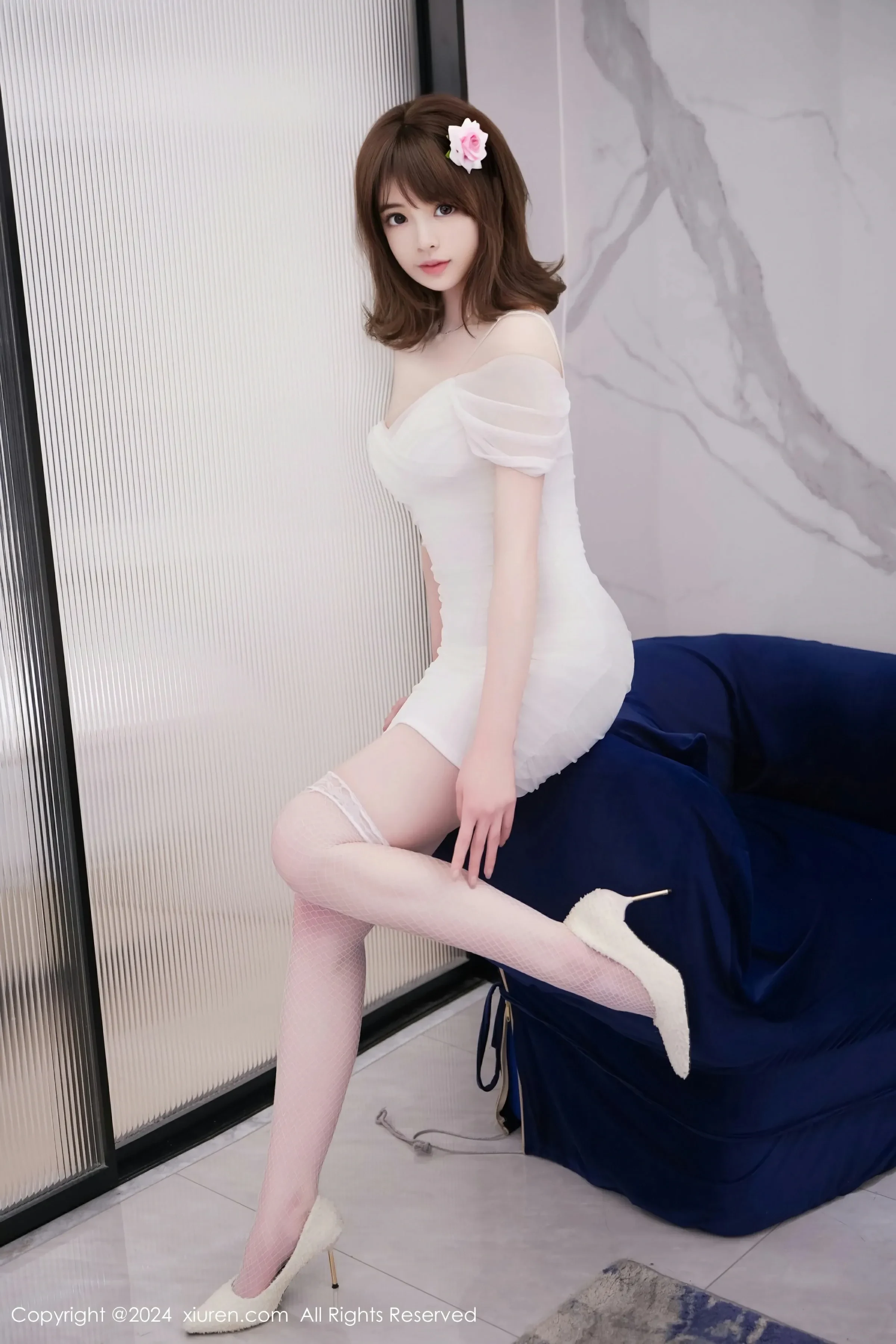  XiuRen 秀人 No.8407 梦灵儿Mini [58P]第17张