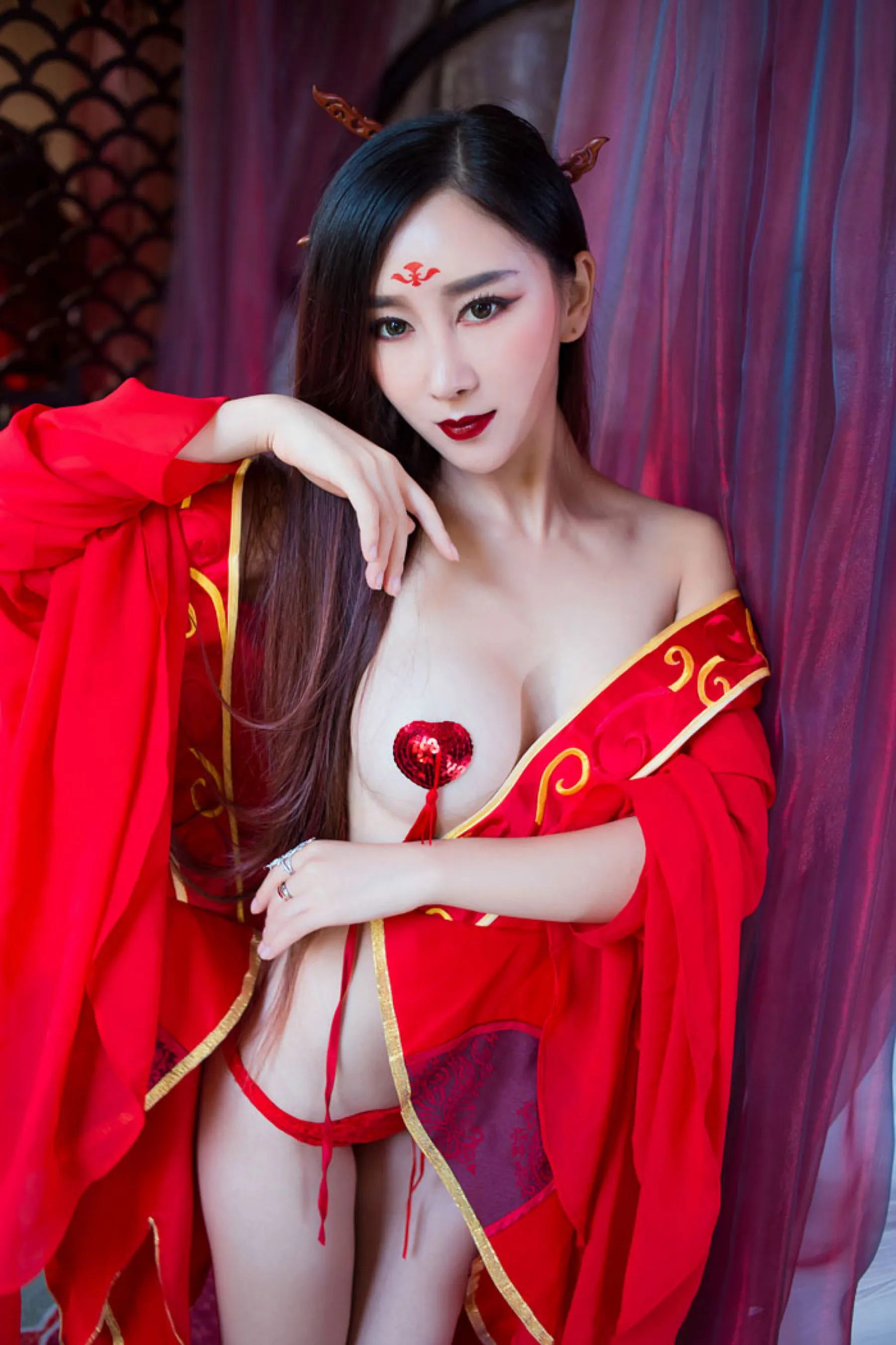  邹晶晶《花千骨 ? 魔化》COS 秀人网 No.382