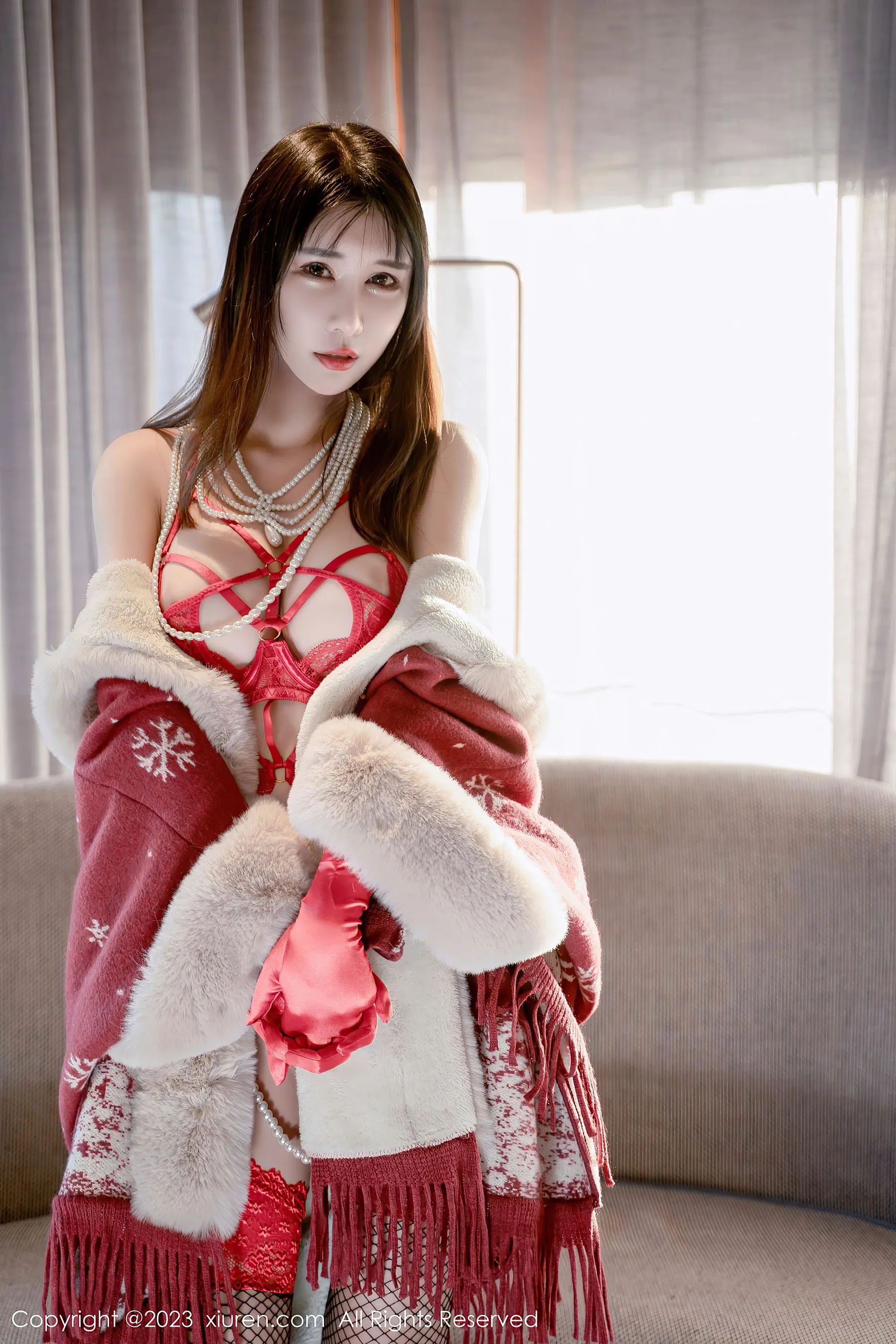  秀人网 No.6188 夏沫沫tifa 阳朔旅拍