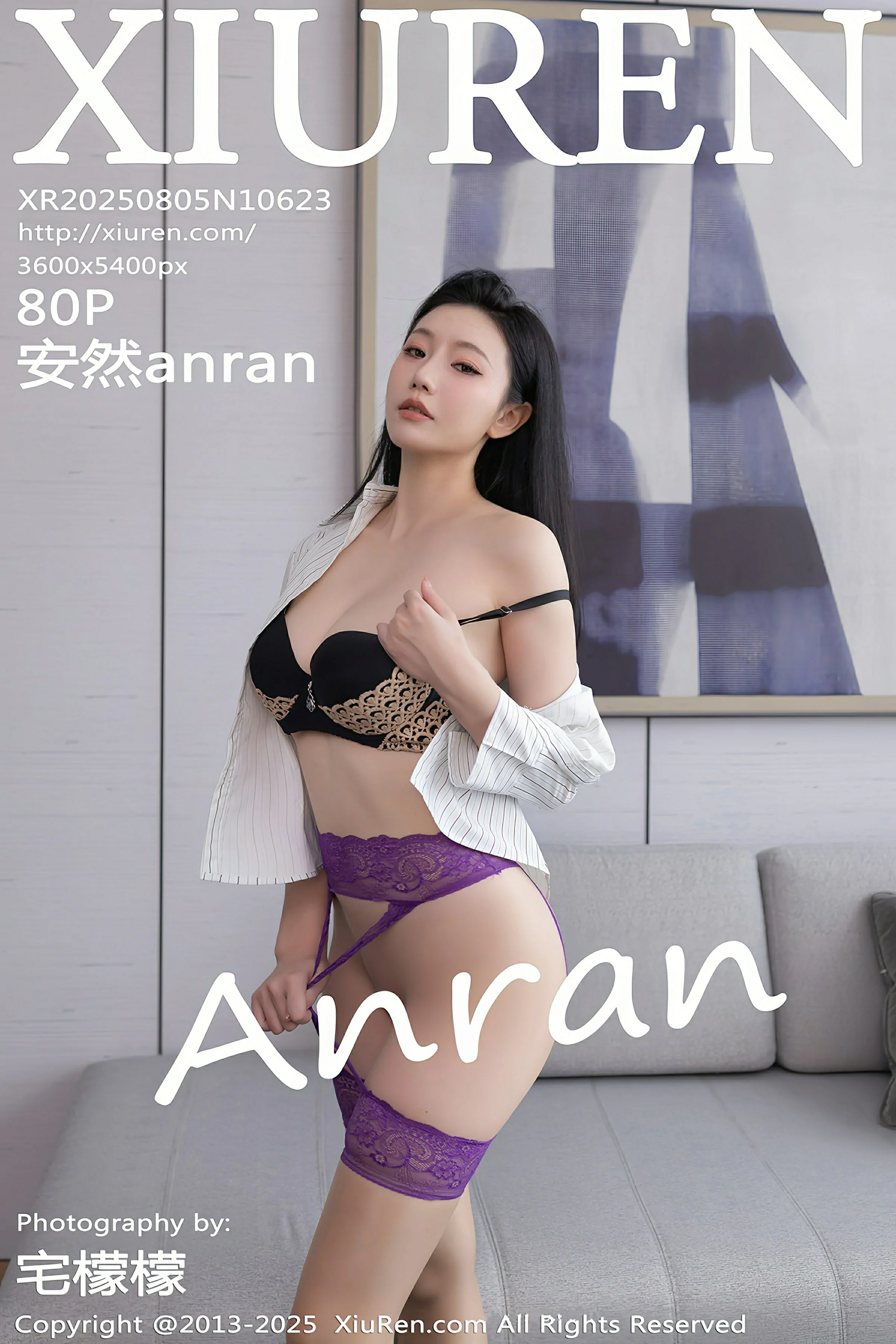  秀人网 No.10623 安然anran [80P]第1张