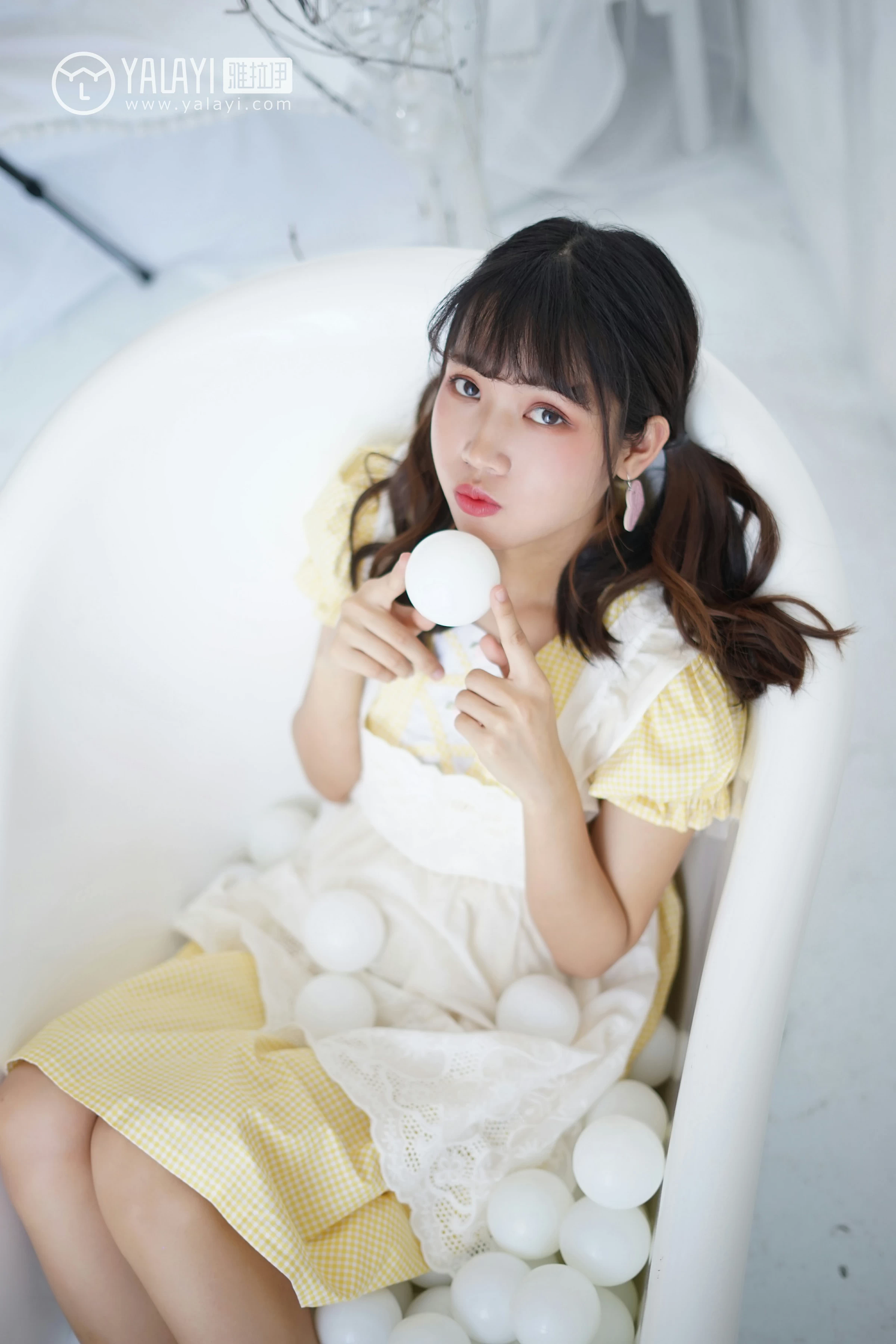 [YALAYI雅拉伊]NO.076 可爱女仆 公主小兔子 情趣制服连衣裙性感私房写真集第12张