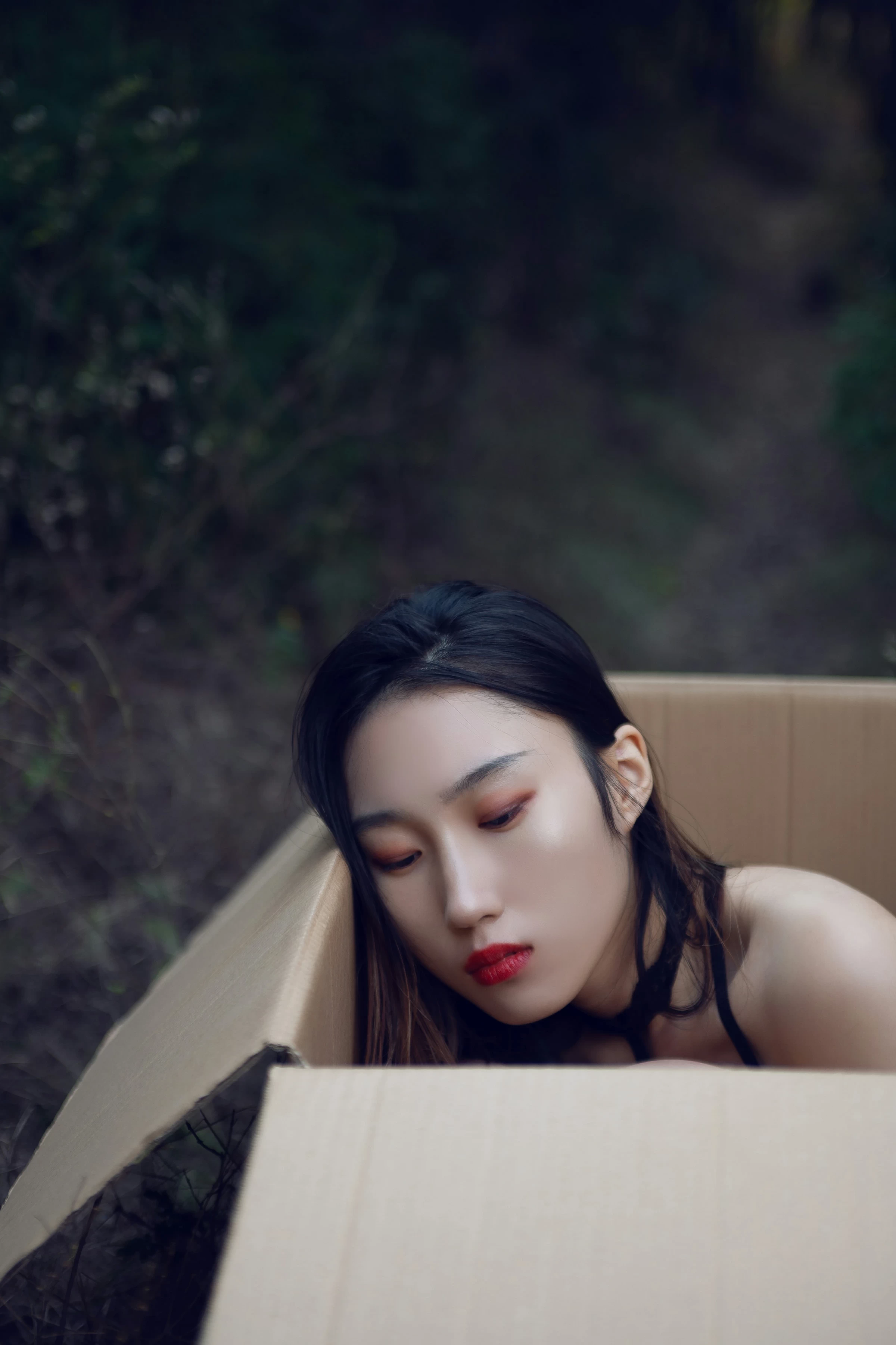 [YALAYI雅拉伊]NO.130 逃离出梦境 熏儿 黑色透视情趣连体内衣性感私房写真集第5张