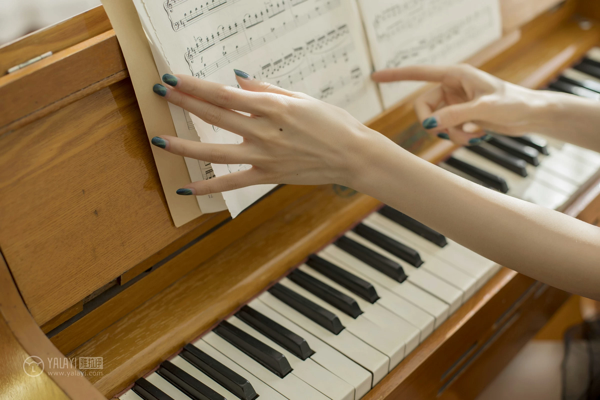 [YALAYI雅拉伊]NO.157 童话 凉儿 黑色透视情趣睡衣裙性感私房写真集第22张