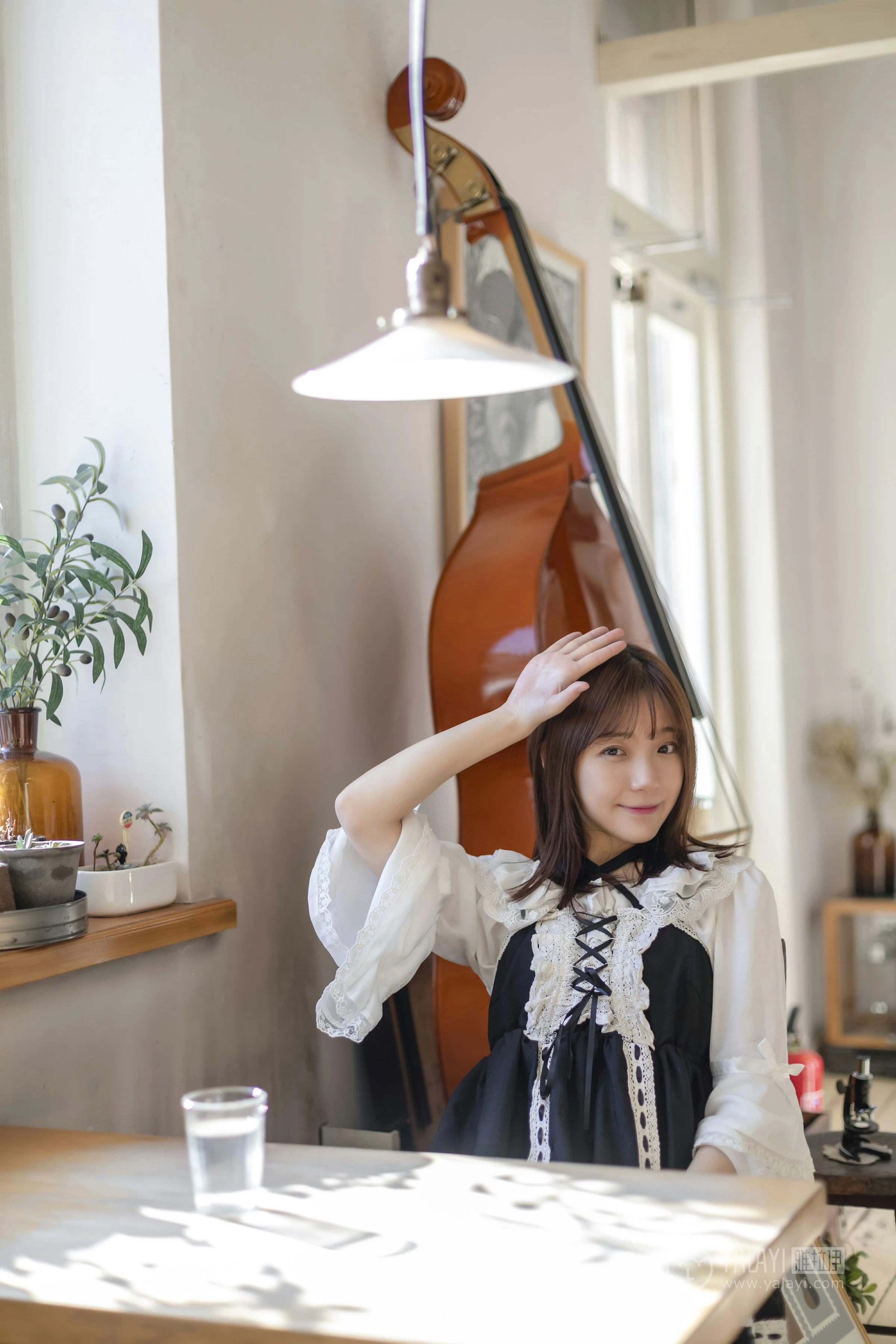 [YALAYI雅拉伊]No.219 半糖洛丽塔 刘开心 情趣公主制服连衣裙性感私房写真集第7张