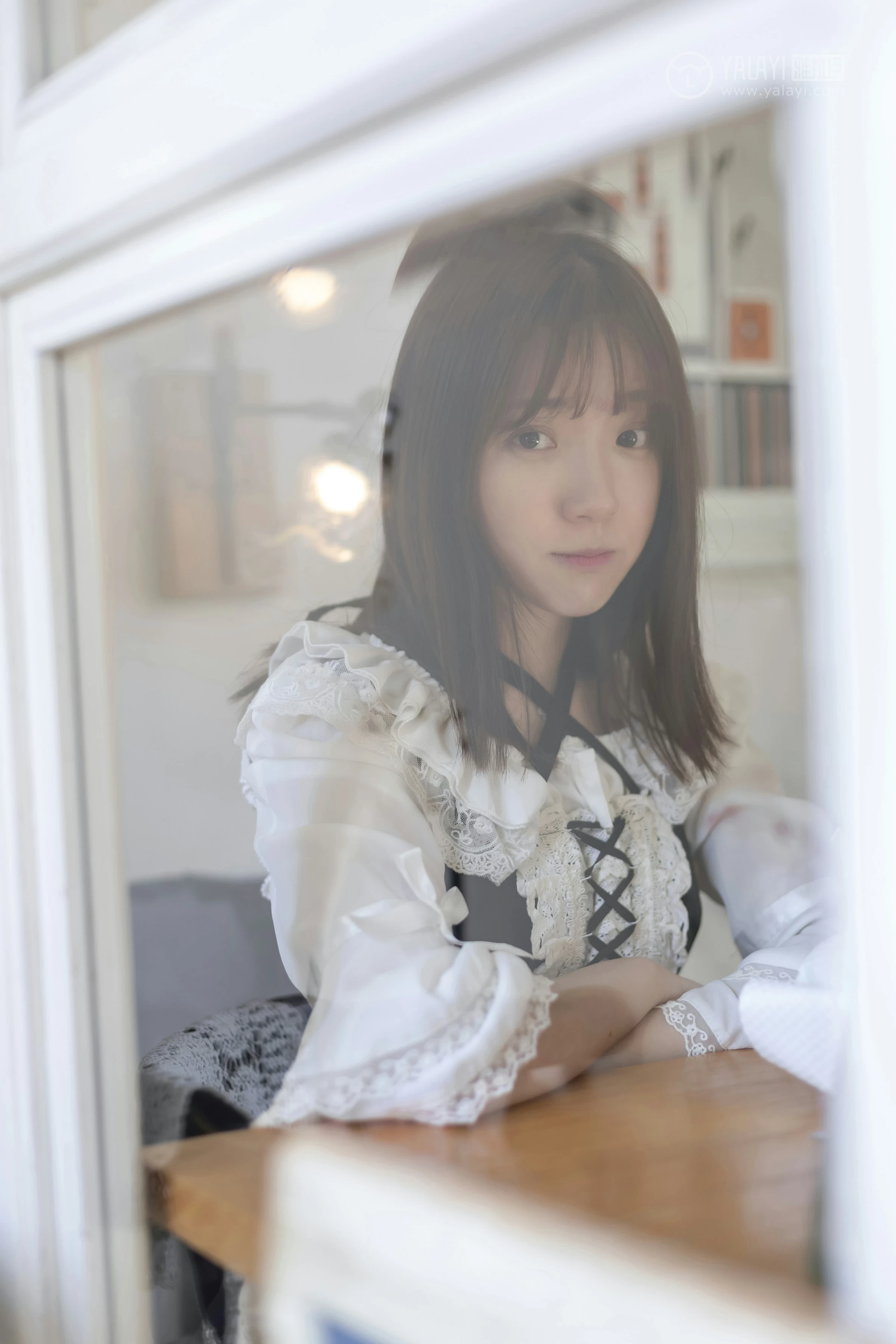 [YALAYI雅拉伊]No.219 半糖洛丽塔 刘开心 情趣公主制服连衣裙性感私房写真集第11张