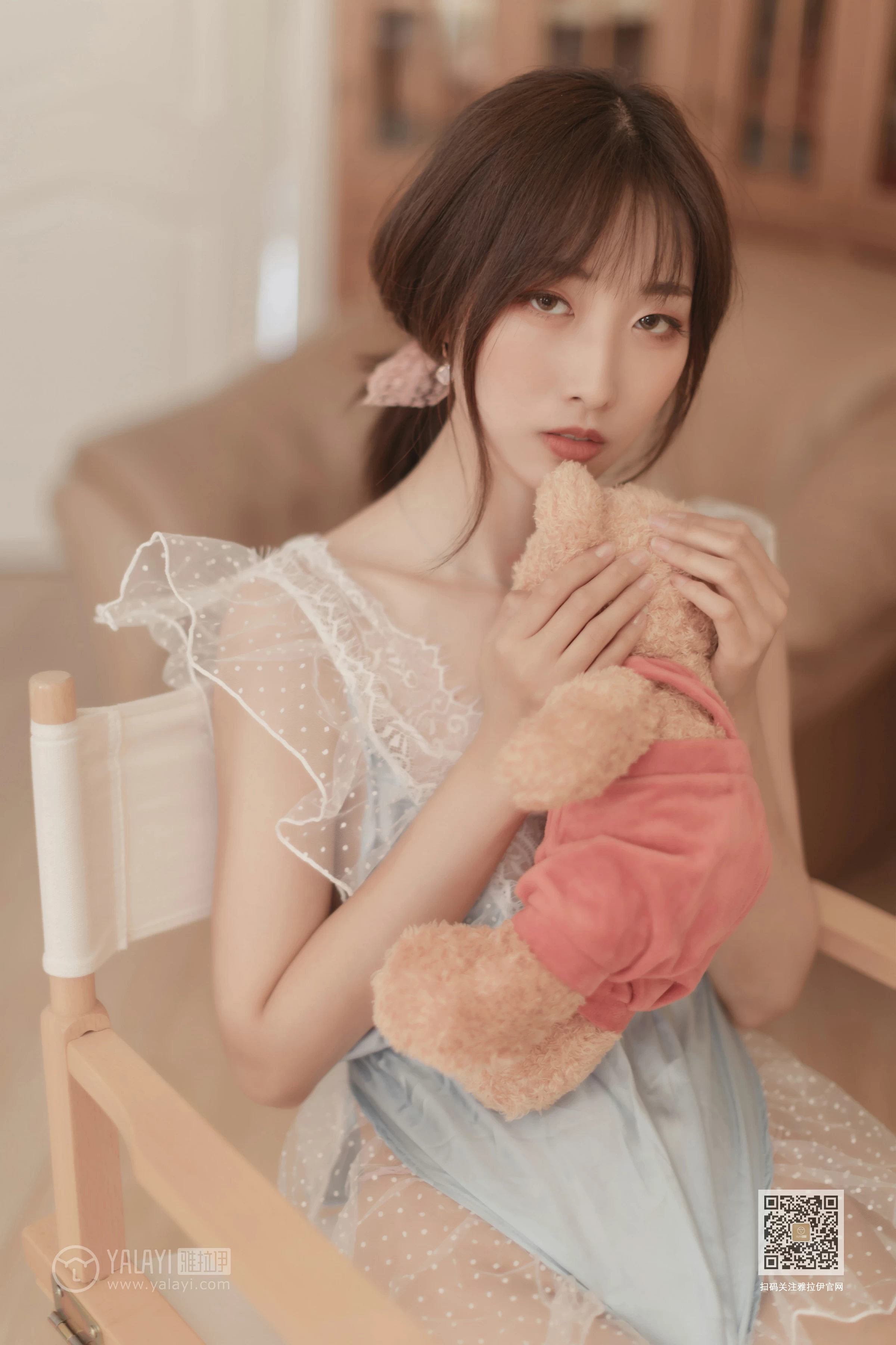 [YALAYI雅拉伊]Vol.443 佳人有约 佳佳 透视情趣内衣性感私房写真集第15张
